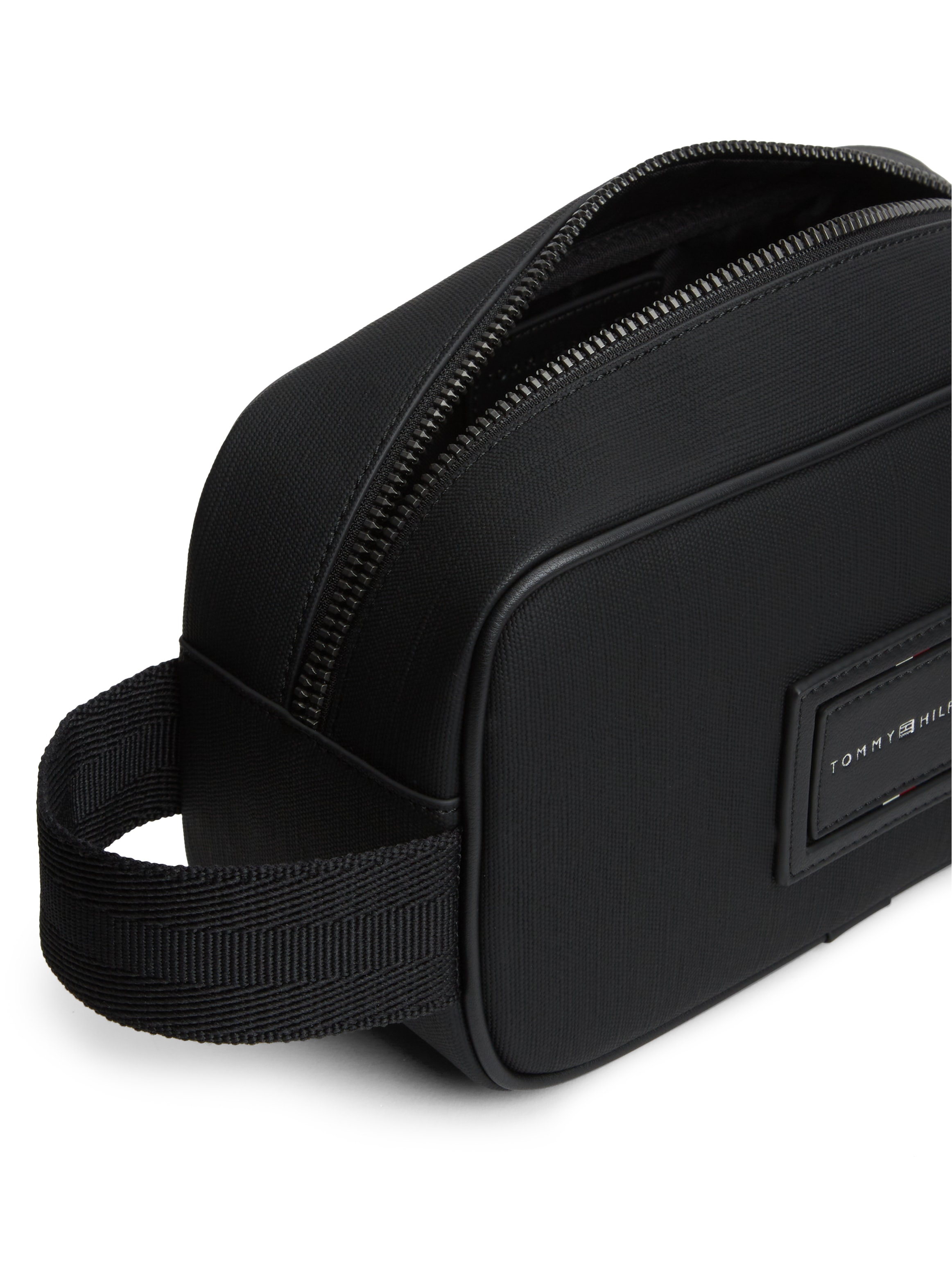 Tommy Hilfiger Kulturbeutel »TH FOUNDATION WASHBAG« Unisex Kulturbeutel, Minibag, Waschbeutel mit Logoschriftzug