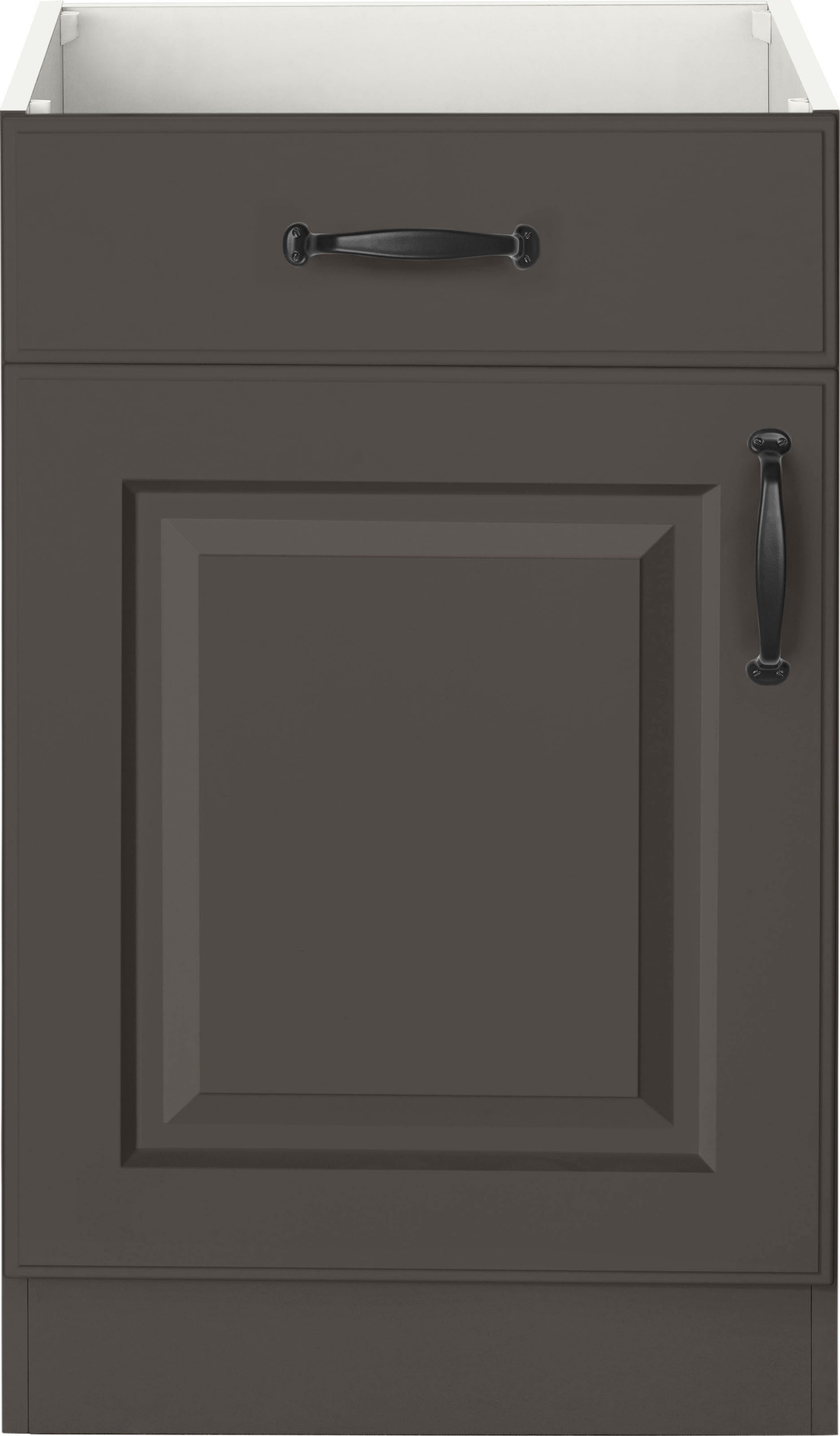 wiho Küchen Unterschrank »Erla«, 50 cm breit mit Kassettenfront, ohne Arbeitsplatte