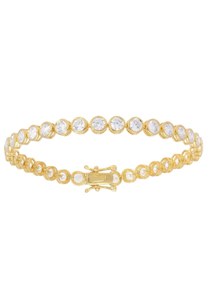 Bild von Firetti Armband »Schmuck Geschenk Silber 925 Armschmuck Armkette Tennisarmband«, mit Zirkonia (synth.)