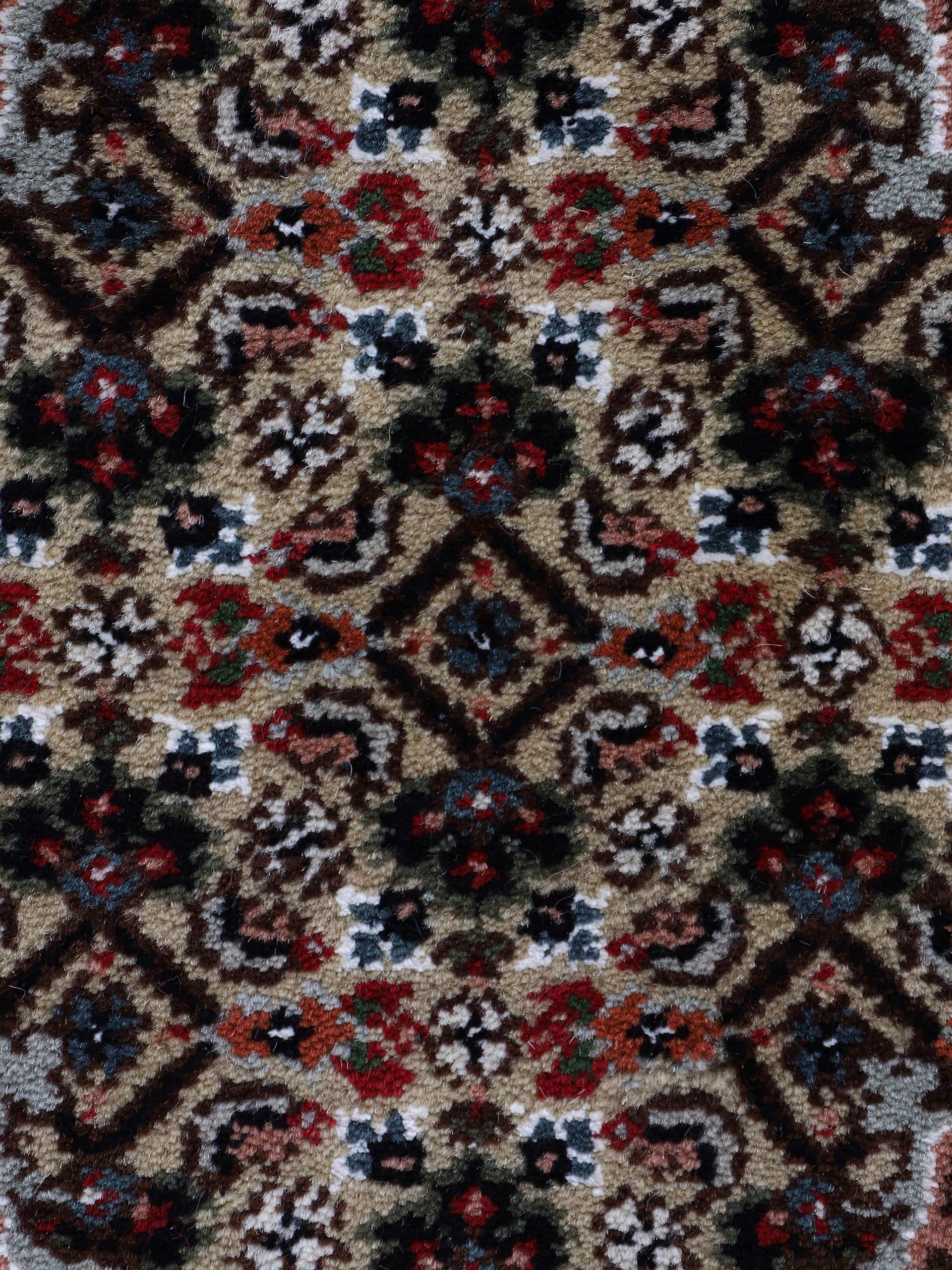 Woven Arts Orientteppich »Tabriz Mahi,  auch als Läufer«, rechteckig, 15 mm Höhe, handgeknüpft, Wohnzimmer, reine Wolle