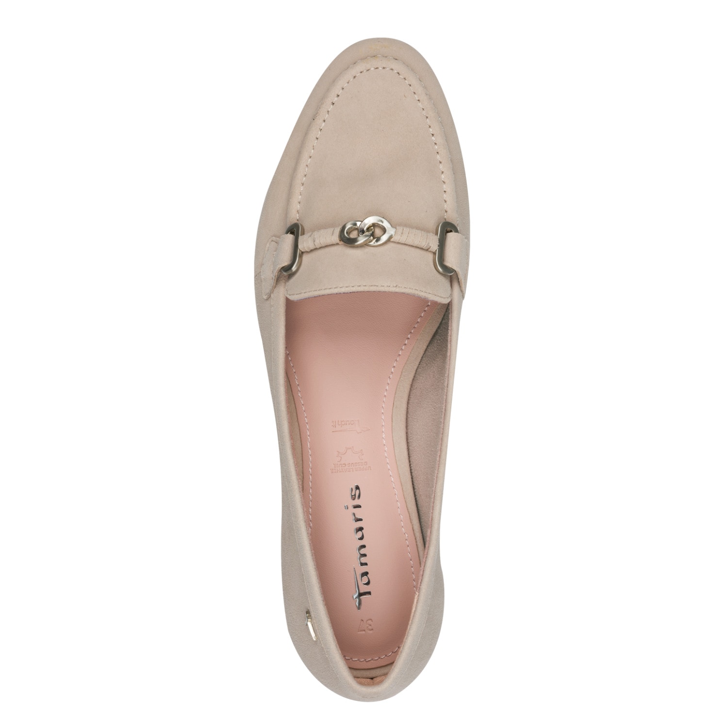 Tamaris Slipper  , Blockabsatz, Businessschuh, Schlupfschuh mit modischem Zierriegel