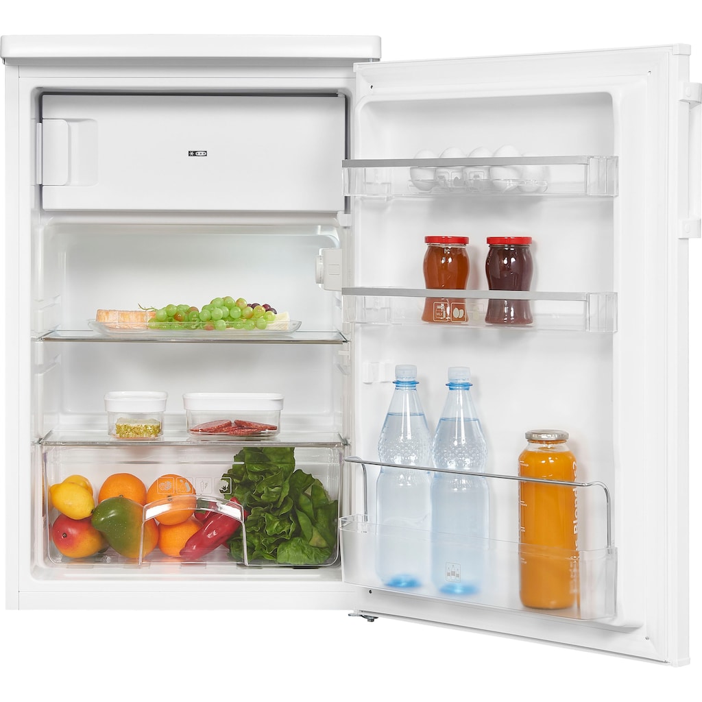 exquisit Kühlschrank »KS16-4-HE-040D«, KS16-4-HE-040D weiss, 85 cm hoch, 55 cm breit