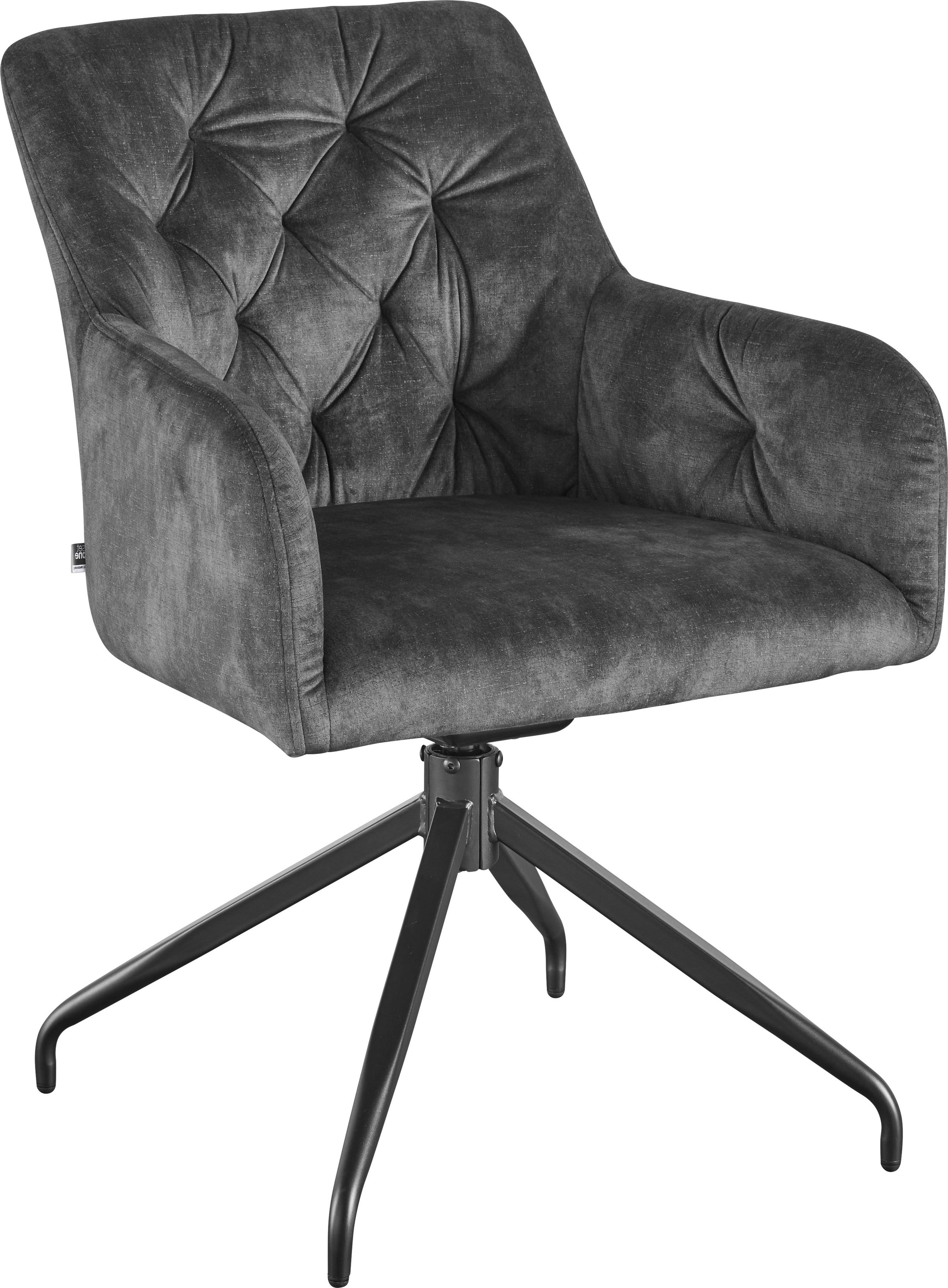 set one by Musterring 4-Fußstuhl »Yonkers« (Set) 2 Stk. Microfaser mit Stat günstig online kaufen