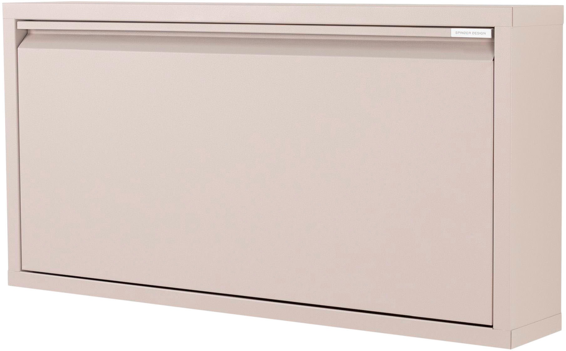 Spinder Design Schuhschrank Metall, Breite 75 cm, Tiefe 12,5 cm günstig online kaufen