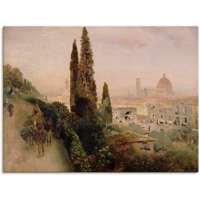 Artland Wandbild »Florenz.«, Italien, (1 St.), als Leinwandbild,  Wandaufkleber oder Poster in versch. Größen online bestellen