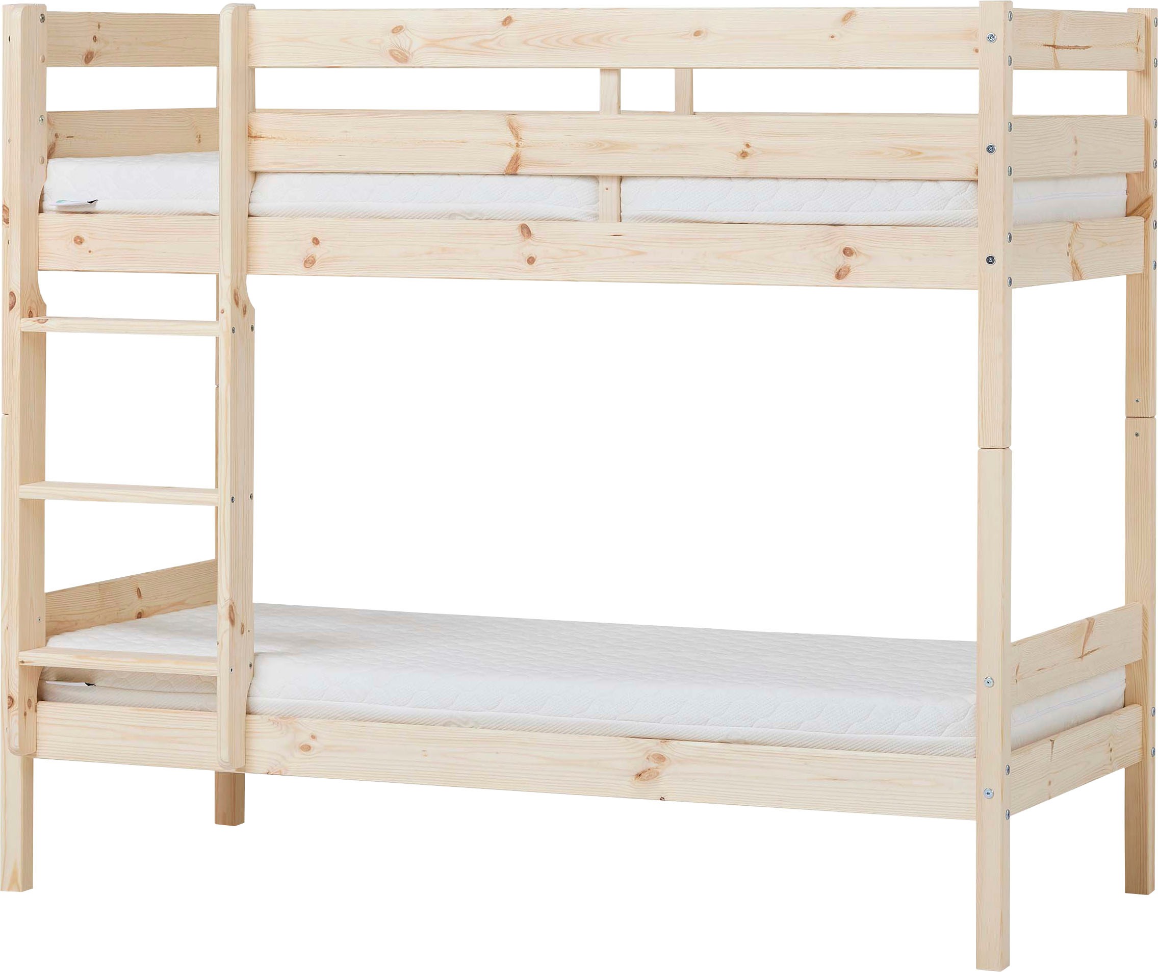 Hoppekids Etagenbett "ECO Comfort Kinderbett 90x200 oder 70x160 aus Massivh günstig online kaufen