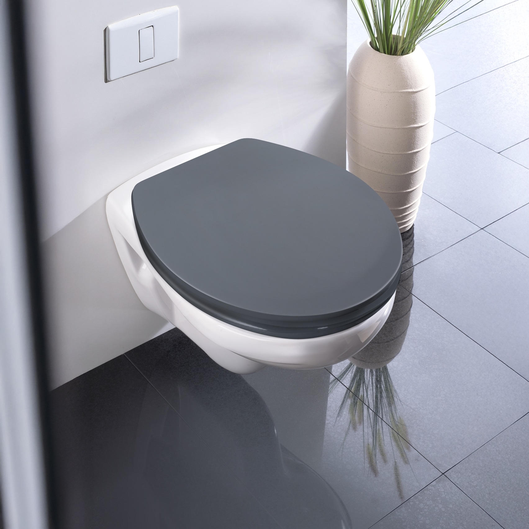 WENKO WC-Sitz »Ostuni« bruchstabiler Toilettensitz, belastbar bis 300 kg, mit Absenkautomatik