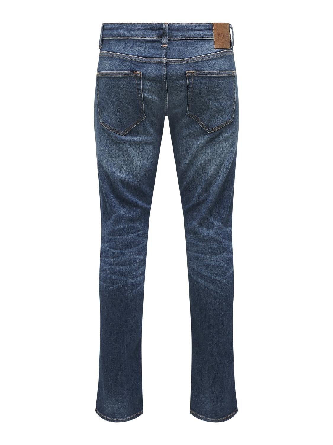 ONLY & SONS Slim-fit-Jeans »OS ONSLOOM SLIM BLUE GREY 40«, mit Destroyed Effekt