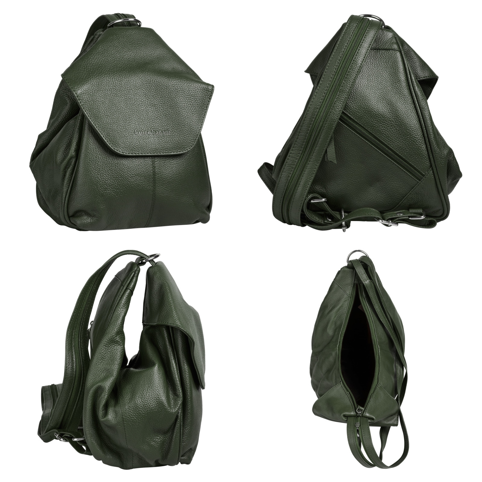 Bruno Banani Cityrucksack, echt Leder
