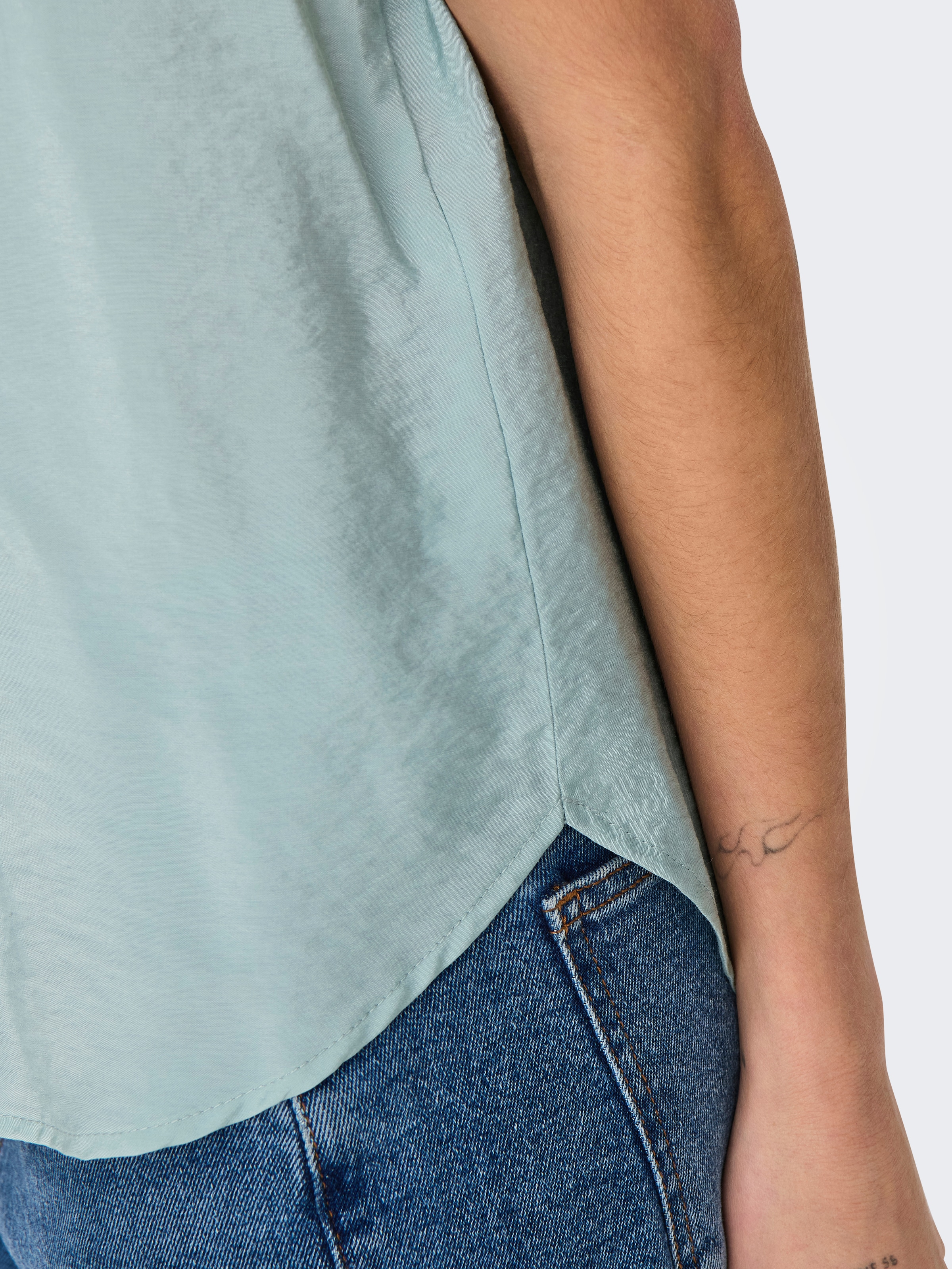 ONLY Blusenshirt »ONLAYA LIFE S/S O-NECK TOP NOOS PTM«