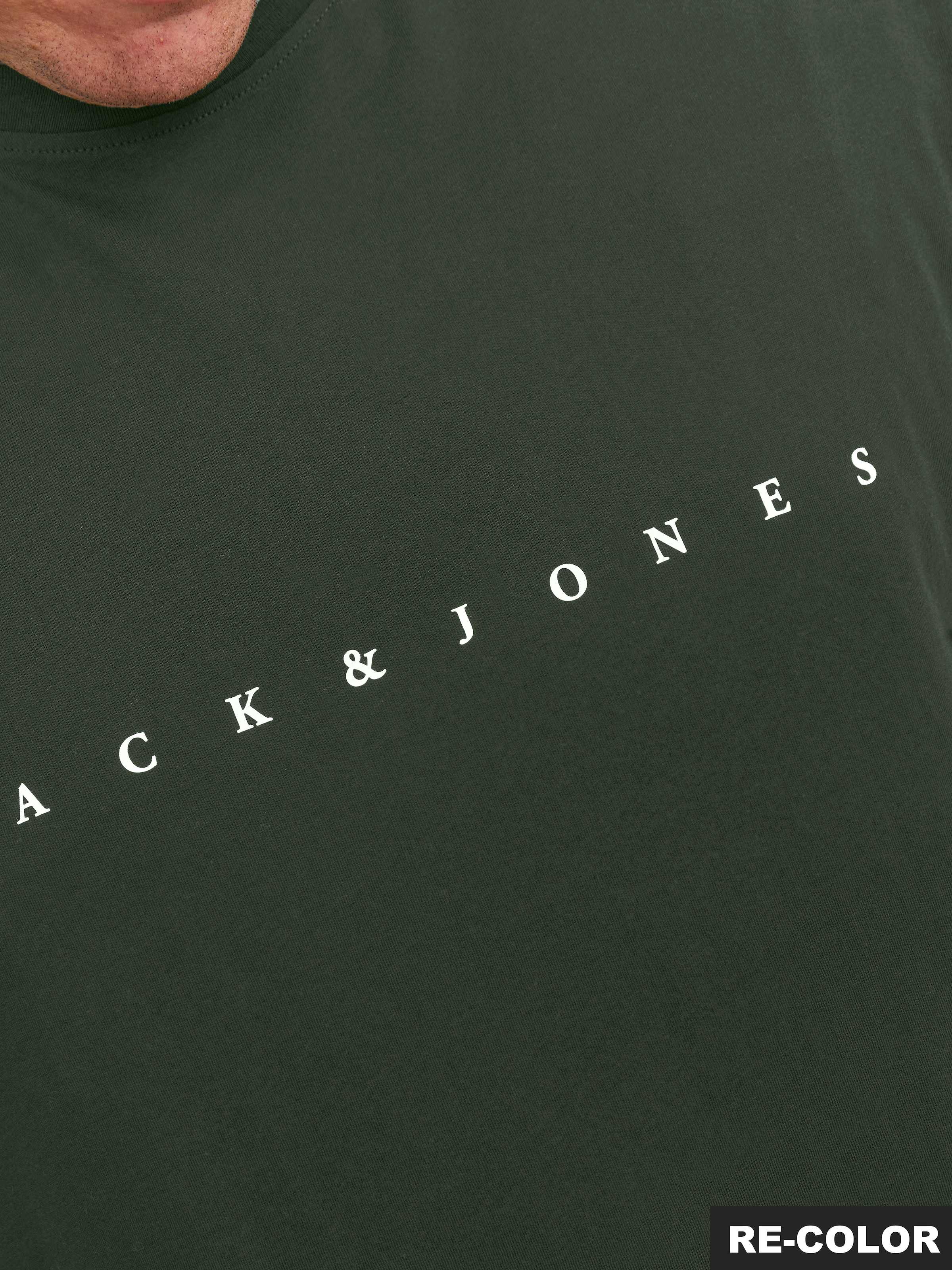 Jack & Jones PlusSize Rundhalsshirt »JJESTAR JJ TEE SS NOOS PLS«, mit Logo Schriftzug