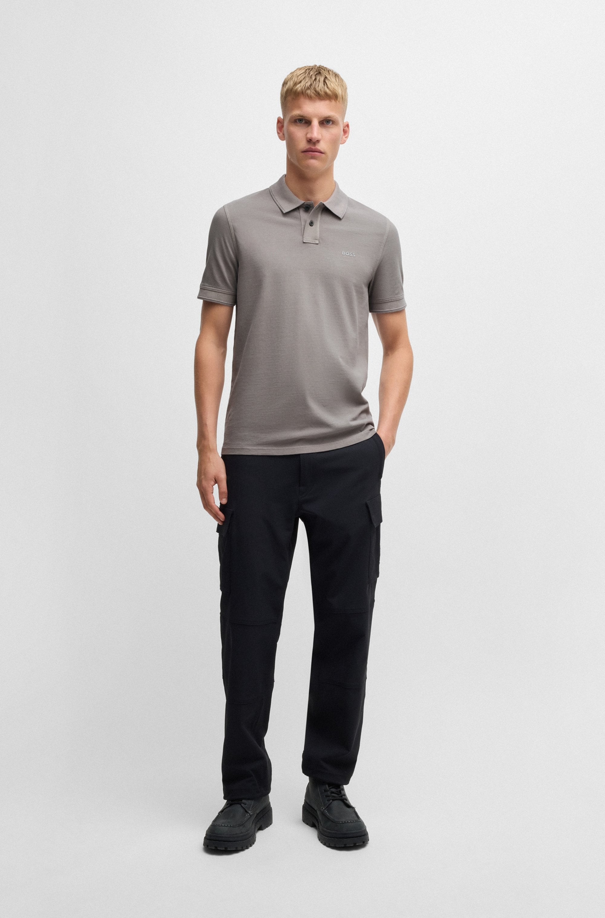 BOSS ORANGE Poloshirt »Prime«, mit Polokragen