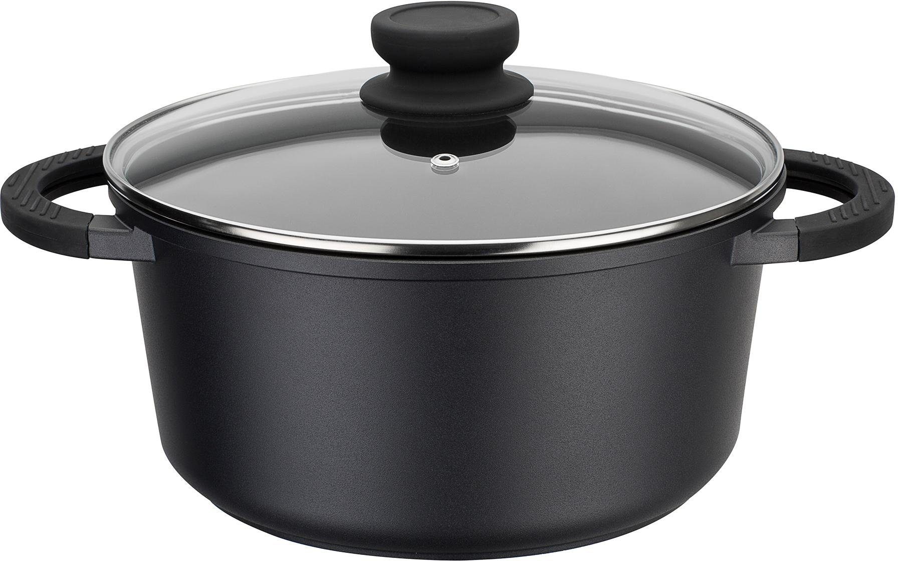 GSW Kochtopf »SilcoGuss noir« 1 Stk. tlg. Aluminiumguss günstig online kaufen