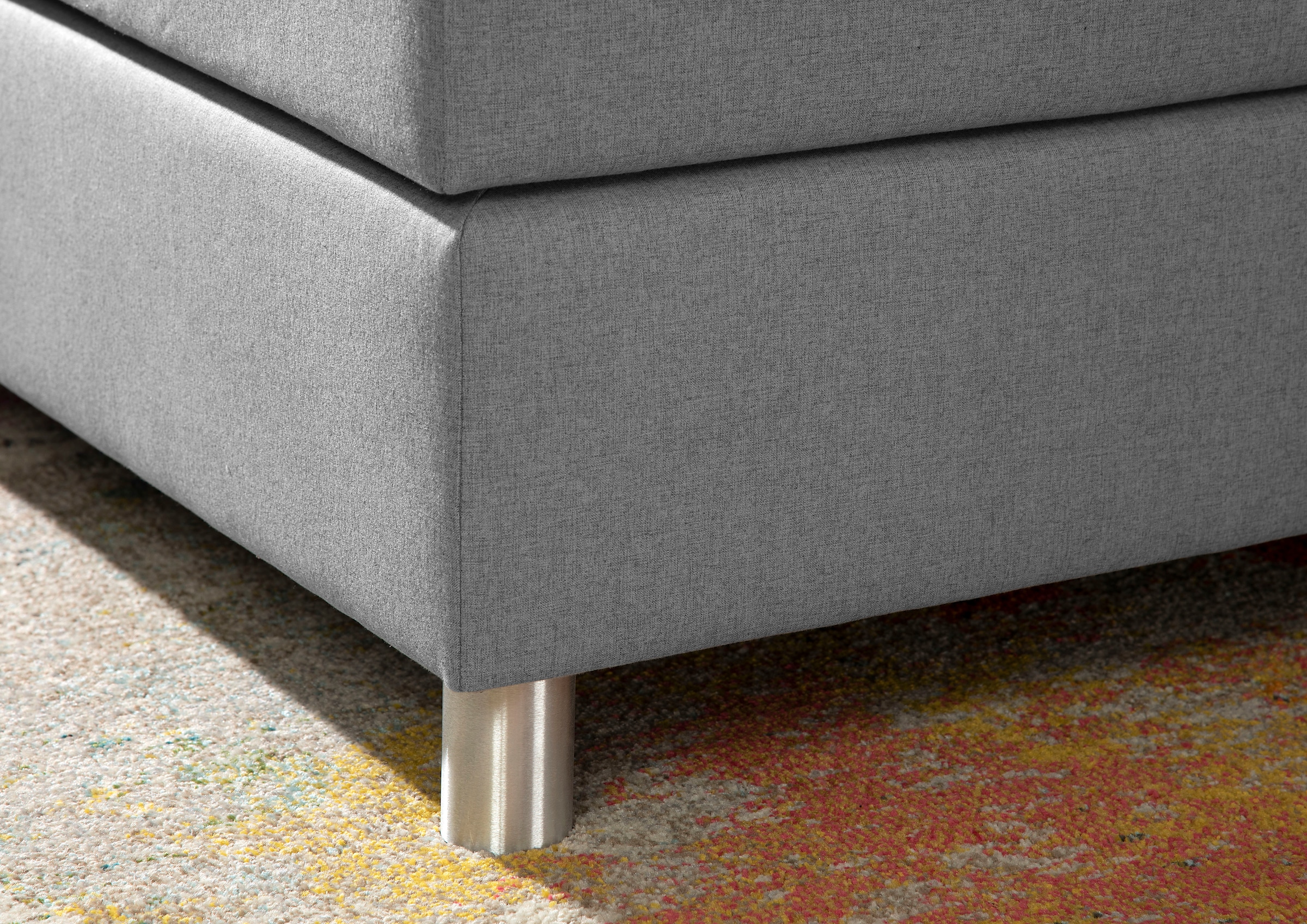 INOSIGN Boxspringbett »Parla«, incl. Topper, 4 Farben in 4 Breiten, 2 Härtegraden, 3 Matratzenarten