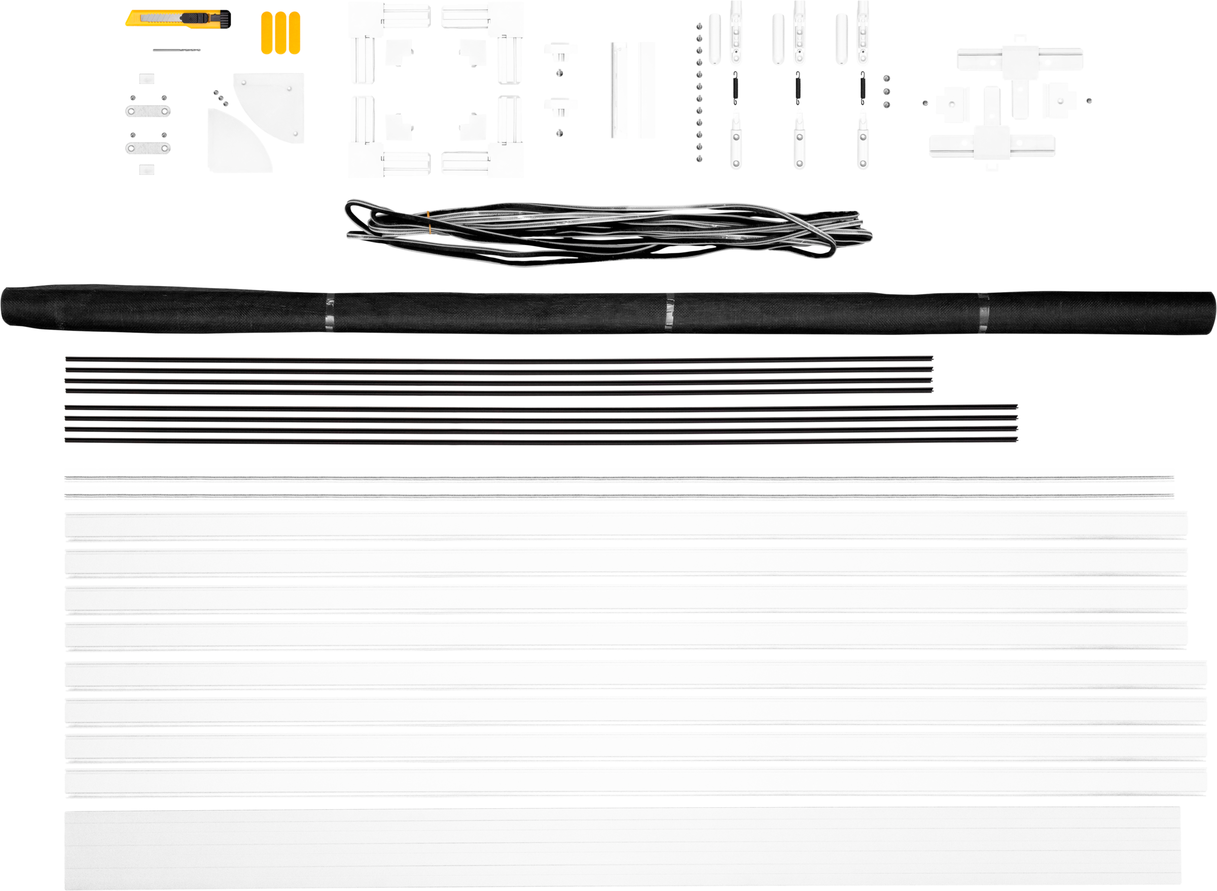 SCHELLENBERG Insektenschutz-Tür »Premium, Fliegengitter für Balkontüren und Terrassentüren«, mit Aluminiumrahmen, 120 x 240 cm, anthrazit und weiß