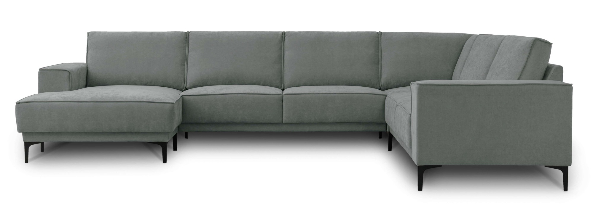 OTTO home Wohnlandschaft »XXL Sofa Oland, Struktur, Flachgewebe, Luxus-Micr günstig online kaufen
