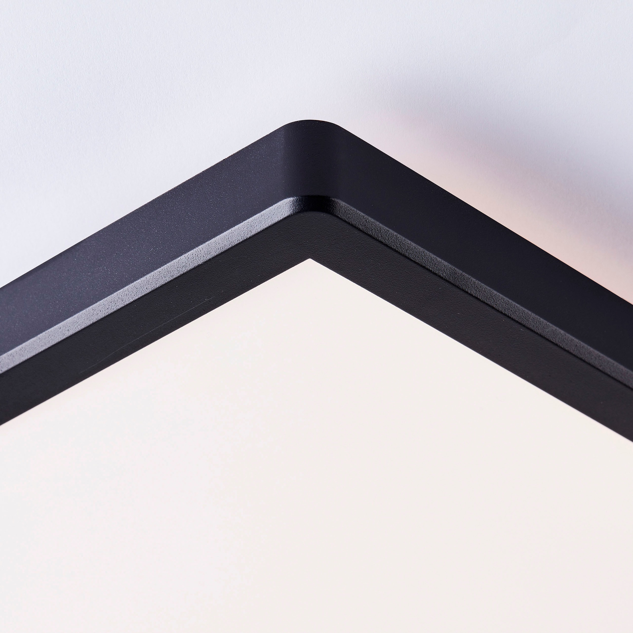 my home LED Deckenleuchte »Elliot«, Leuchtmittel LED-Board | LED fest integriert, 42 x 42 cm, 2500 Lumen, 3000-6500 Kelvin, weiß/schwarz