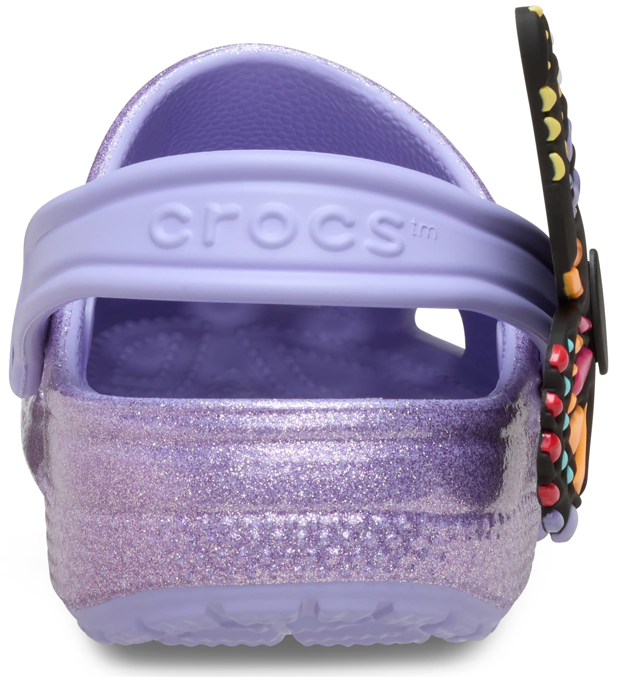 Crocs Clog »Classic IAM Butter Fly«  , Sandale, Hausschuh mit Glitzer