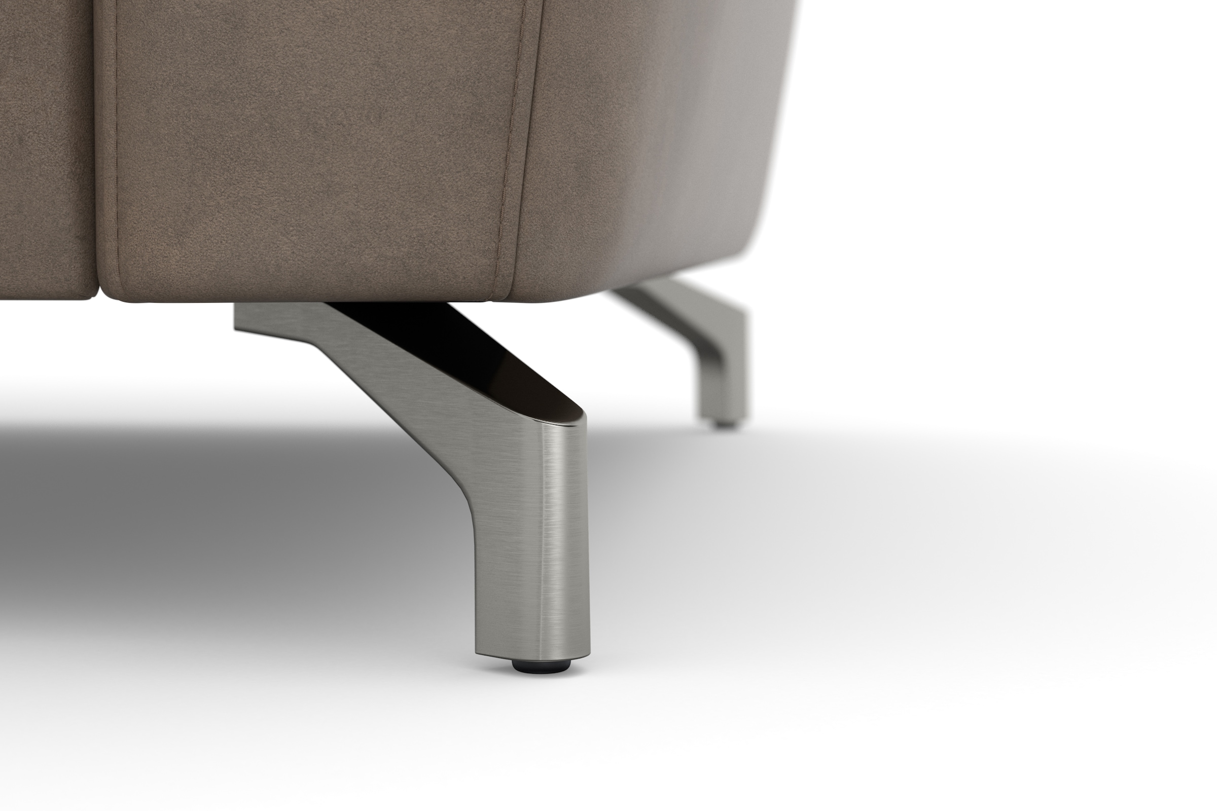 sit&more Ecksofa »Scarlett L-Form«, inklusive Kopfteilverstellung, wahlweise mit Bettfunktion, Bettkasten