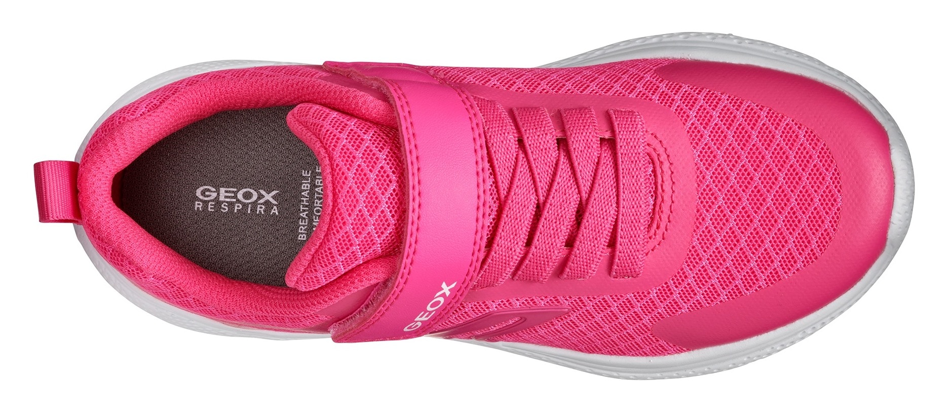 Geox Sneaker »J SPRINTYE GIRL«, Freizeitschuh, Schlupfschuh mit Klettverschluss