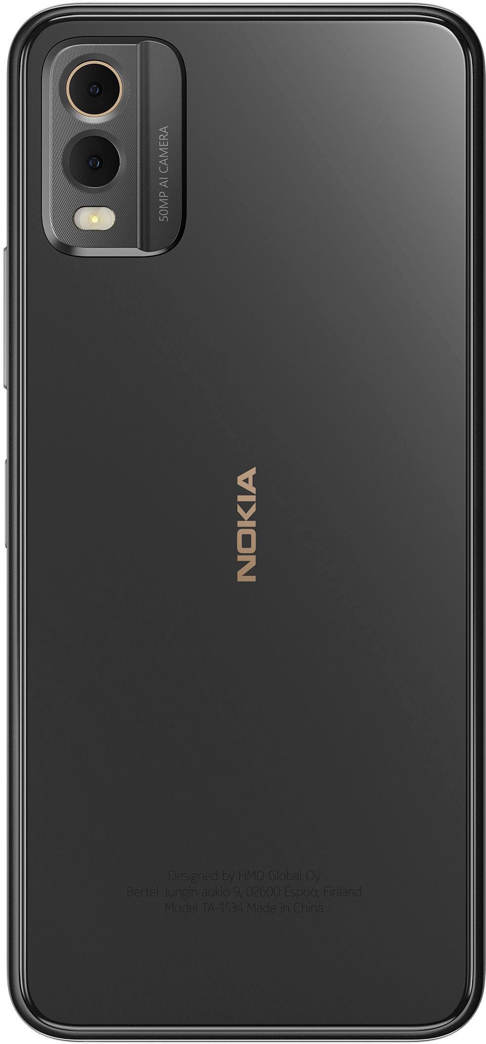 Nokia Smartphone »C32, 3+64GB«, Charcoal, 16,56 cm/6,52 Zoll, 64 GB Speicherplatz, 50 MP Kamera