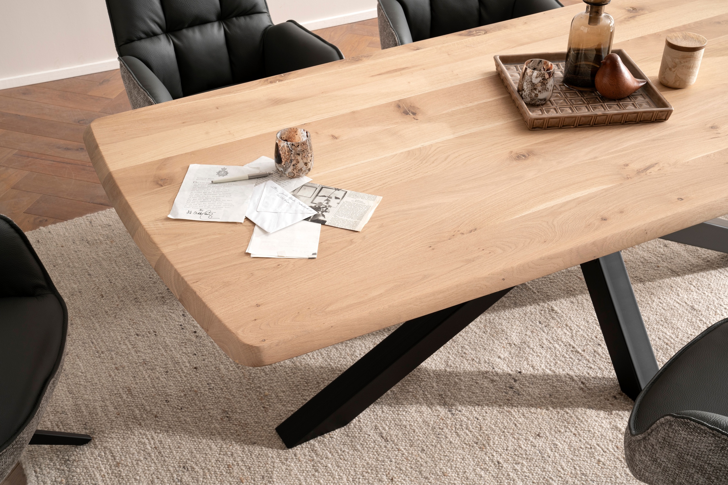 Home affaire Esstisch, (2 St.), tolle Optik