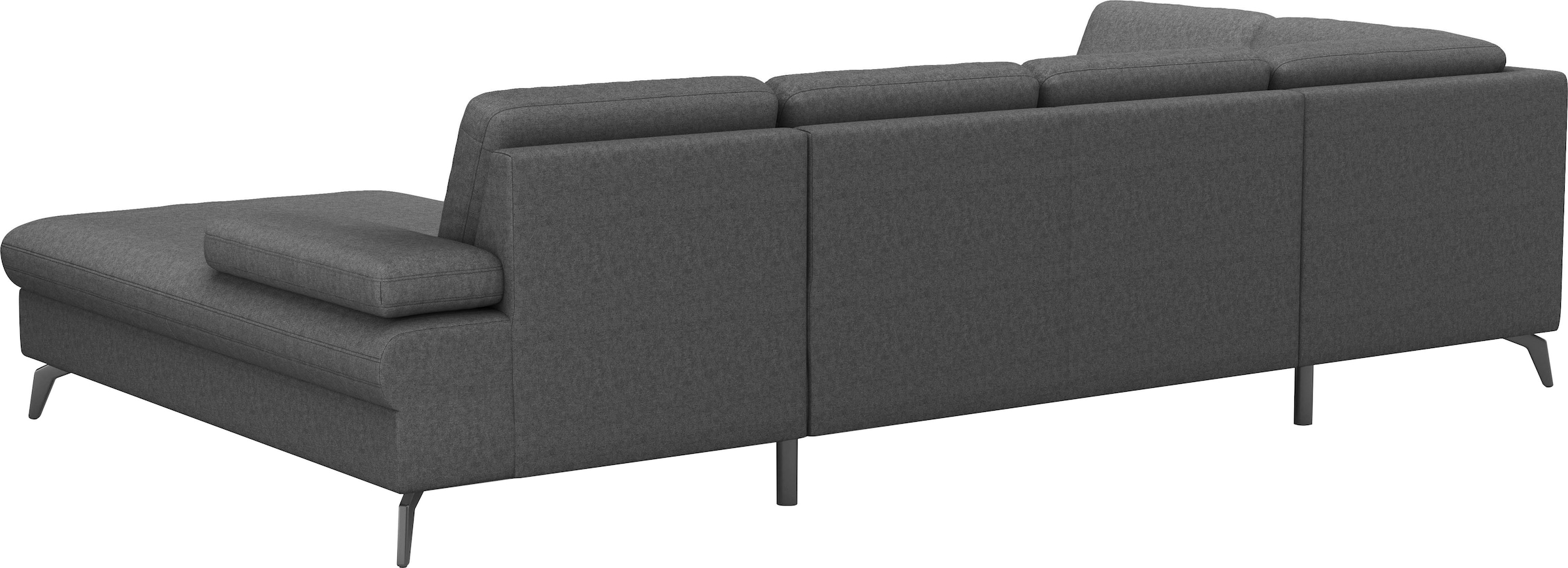 sit&more Wohnlandschaft »Morris Jubi U-Form«, inkl. Armteilfunktion und 1 Zierkissen, wahlweise mit Bettfunktion