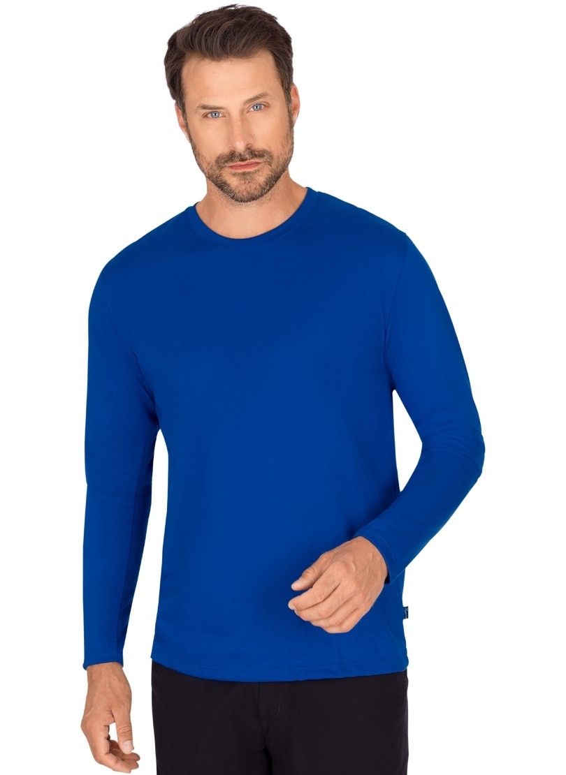 Trigema T-Shirt aus Baumwolle« kaufen 100% Langarmshirt »TRIGEMA