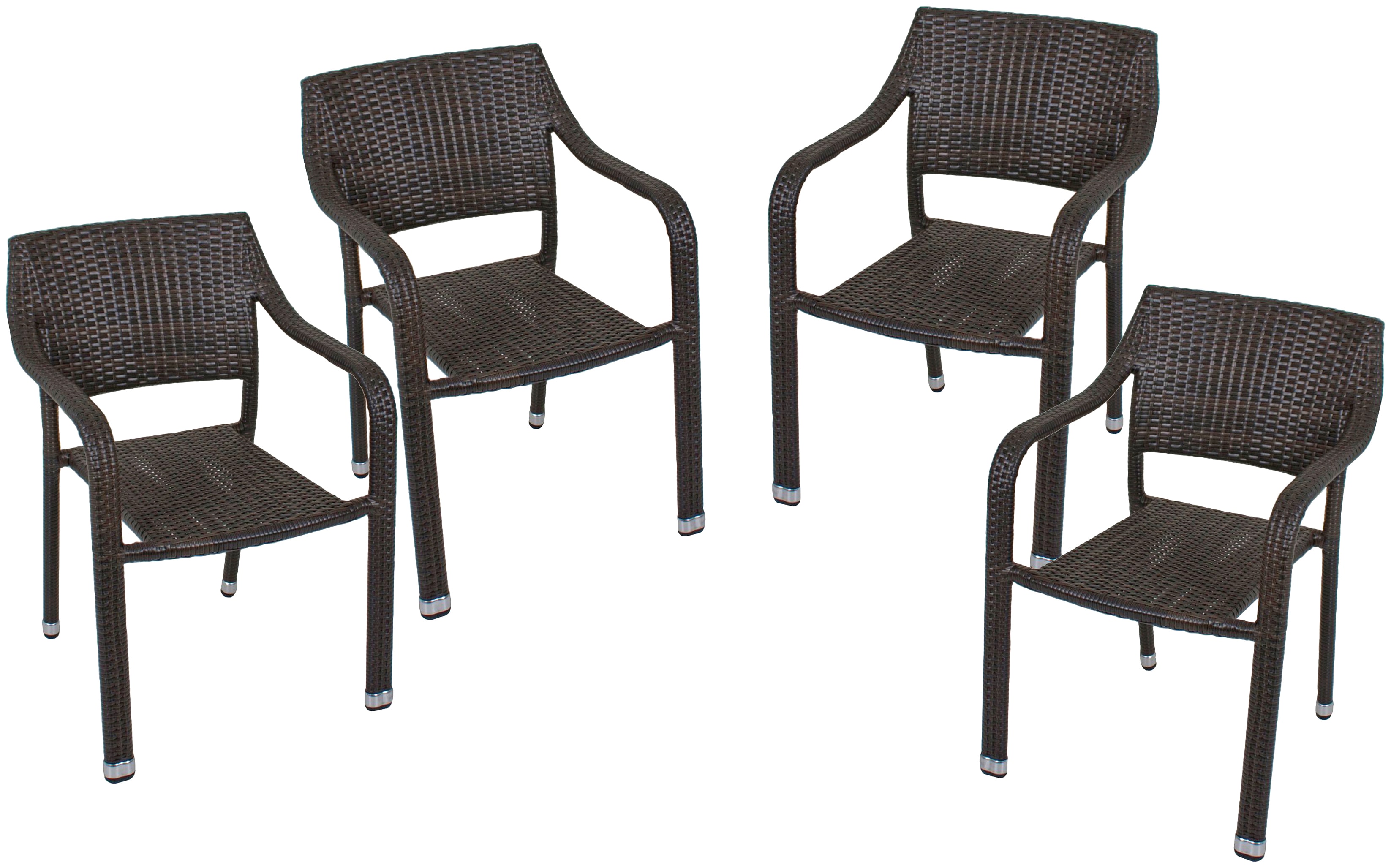 Garden Pleasure Stapelstuhl »CHARLESTON« (Set) 4 Stk. 4er Set, aus Aluminiu günstig online kaufen