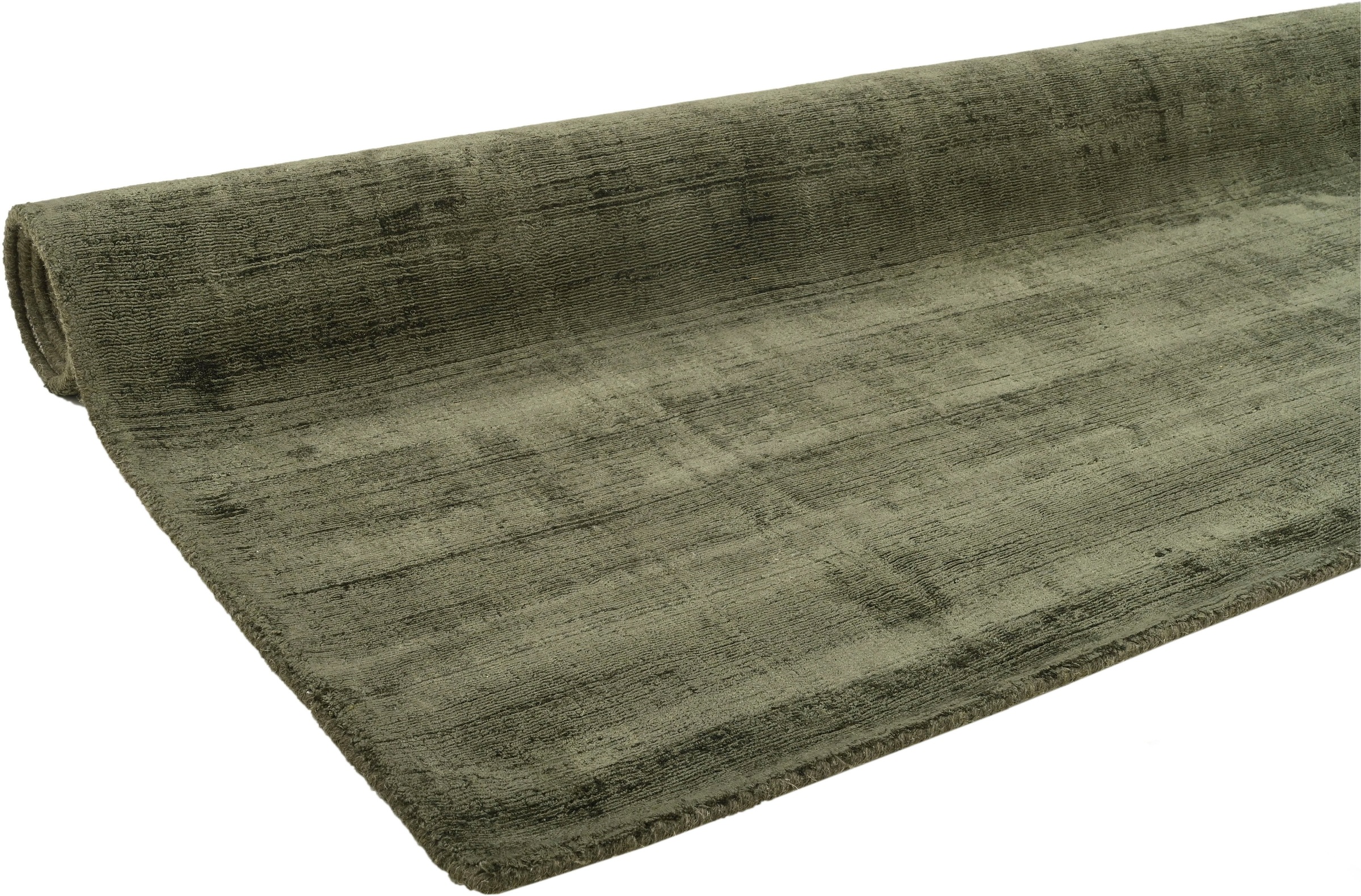 Leonique Teppich »Soley, Kurzflor-Teppiche, handgewebter Viskose-Teppich«, rechteckig, 12 mm Höhe, farblich changierend, Handweb, Wohnzimmer, Schlafzimmer, Esszimmer