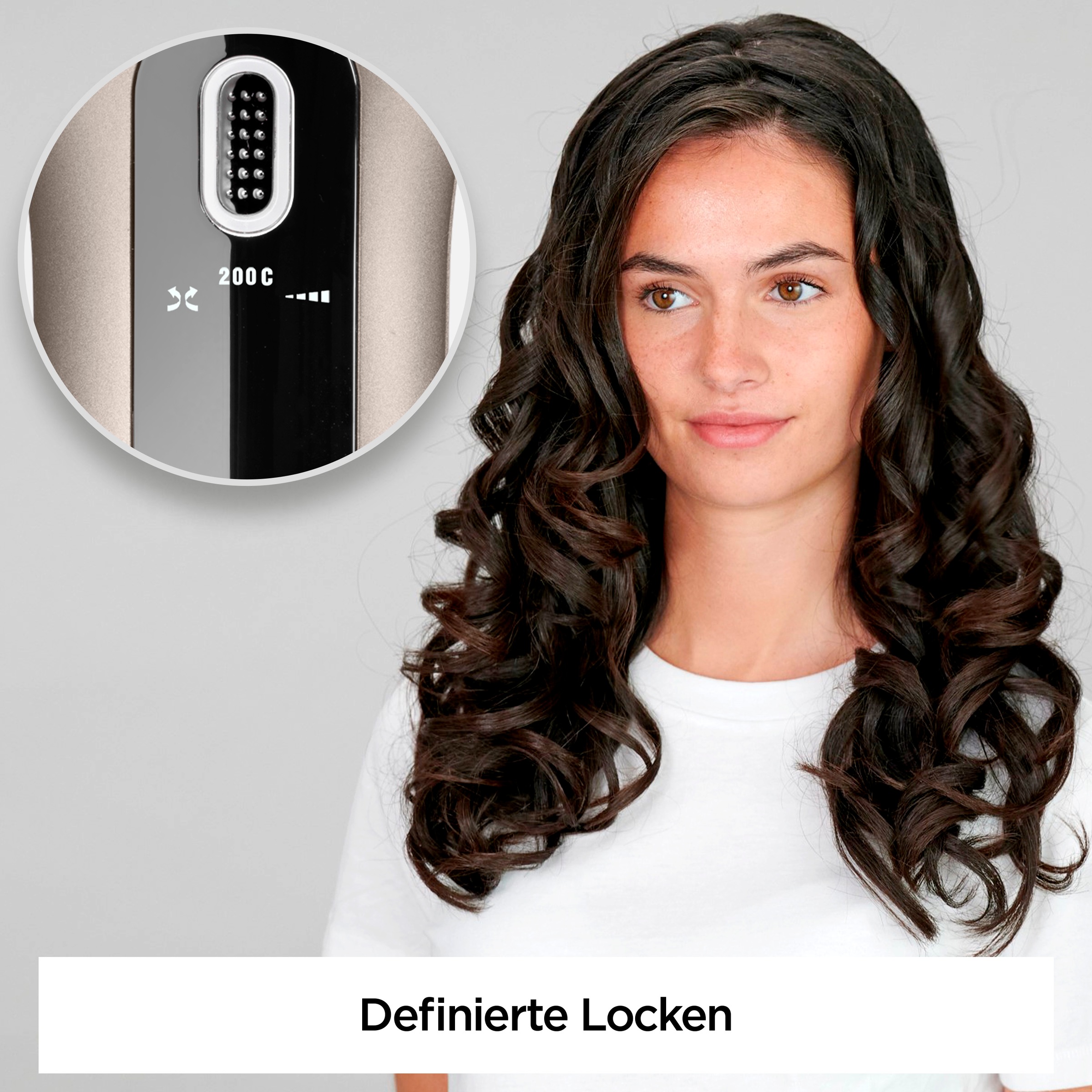 BaByliss Lockenstab »Style Secret Air Auto-Curler mit Heißluft, Lockenstab, C6688E« Keramik-Beschichtung Lockenstab automatisch für Locken und Blow-Out, Ohne Hitzeschäden