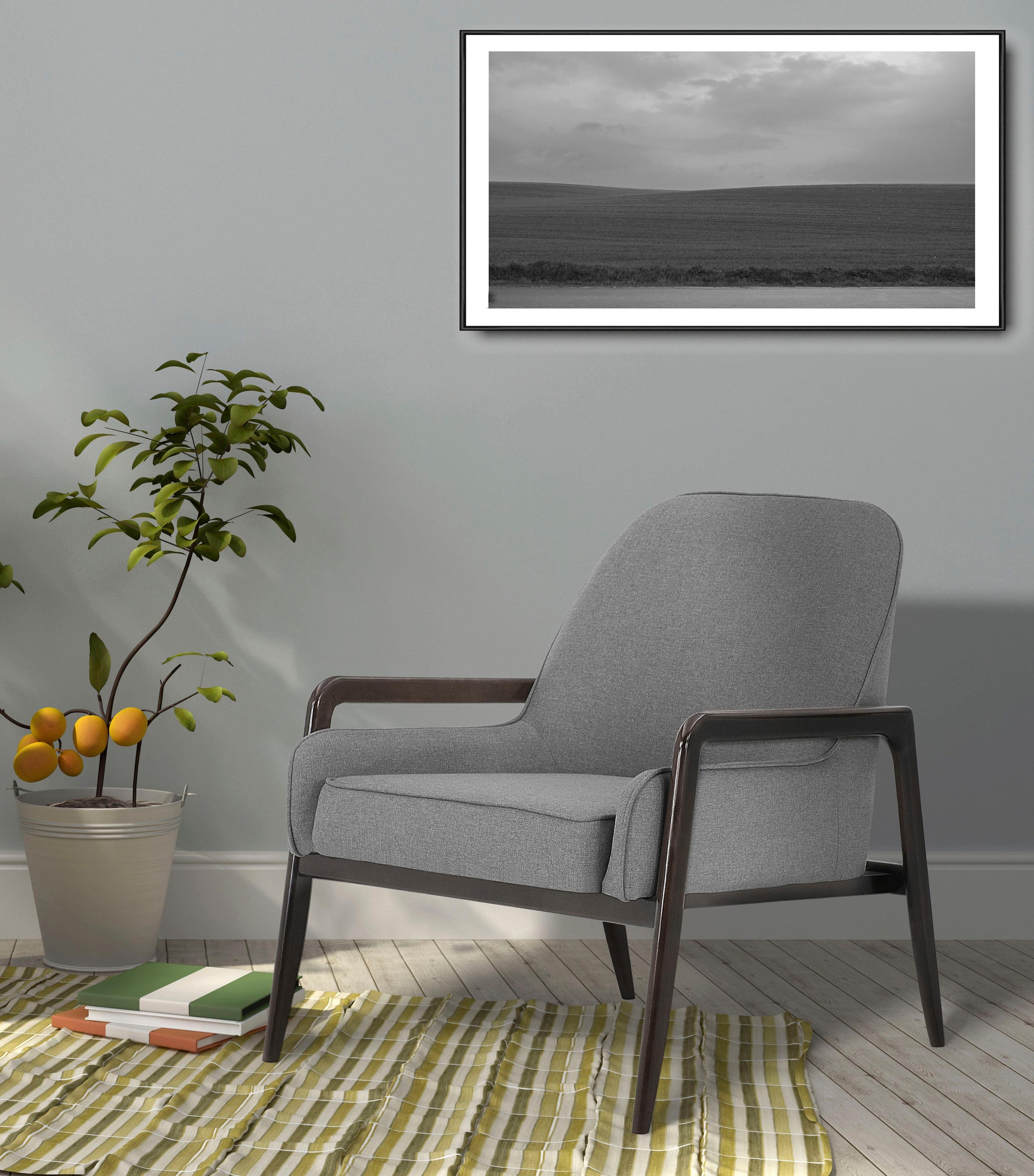 Home affaire Sessel »Braga« wahlweise mit Gestell aus Eiche in dunkel oder günstig online kaufen