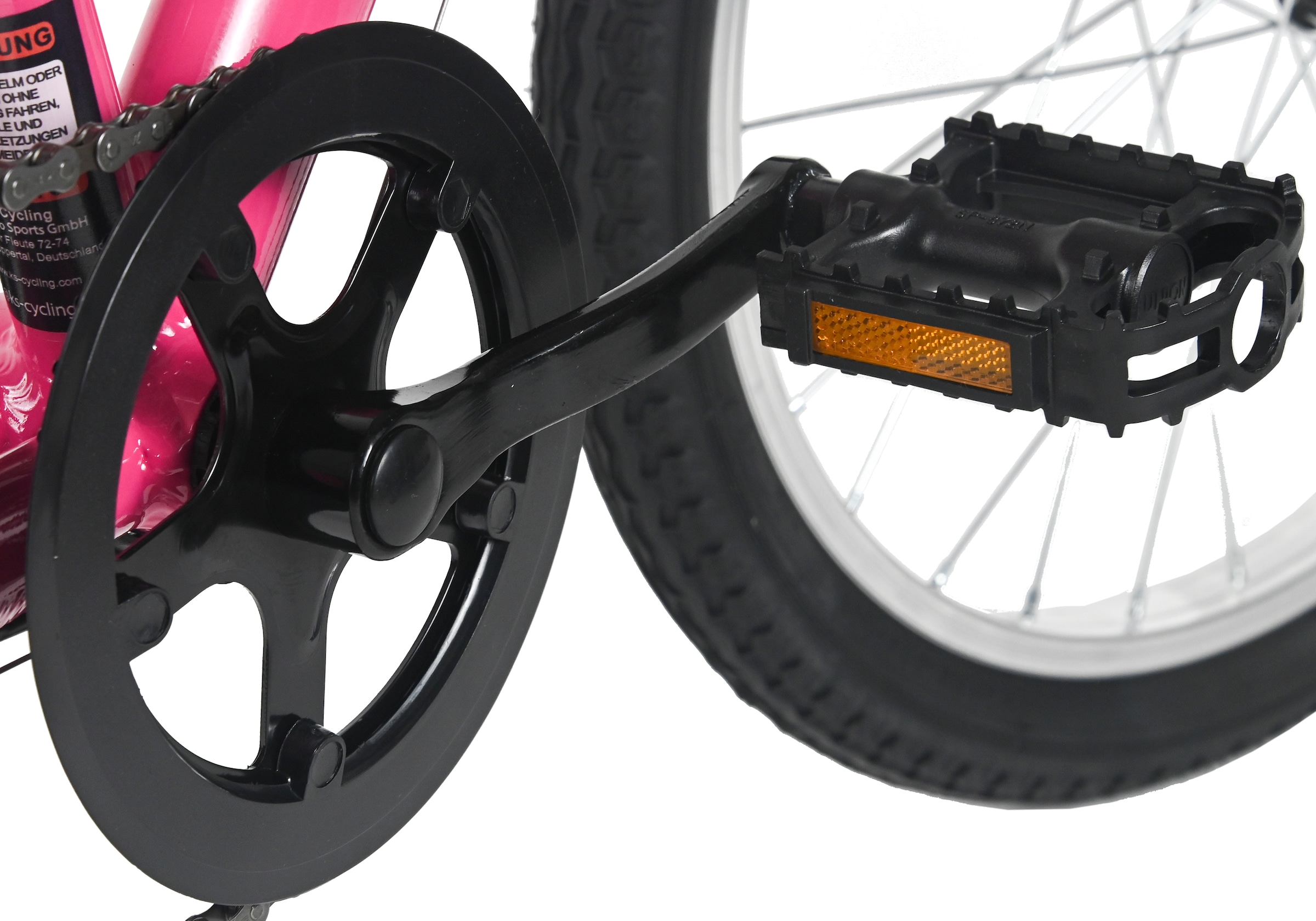 WYLD Kinderfahrrad »Mistral Pink 6 Gänge RH 27 cm - Ab 6 Jahre« 6 Gang Kettenschaltung