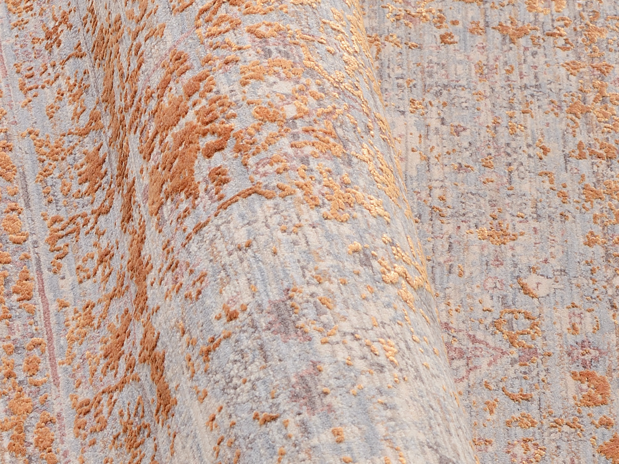 OCI DIE TEPPICHMARKE Teppich »FARBEN GRANDE«, rechteckig, Klassisches Muster, eingefasst, in 3-D-Optik