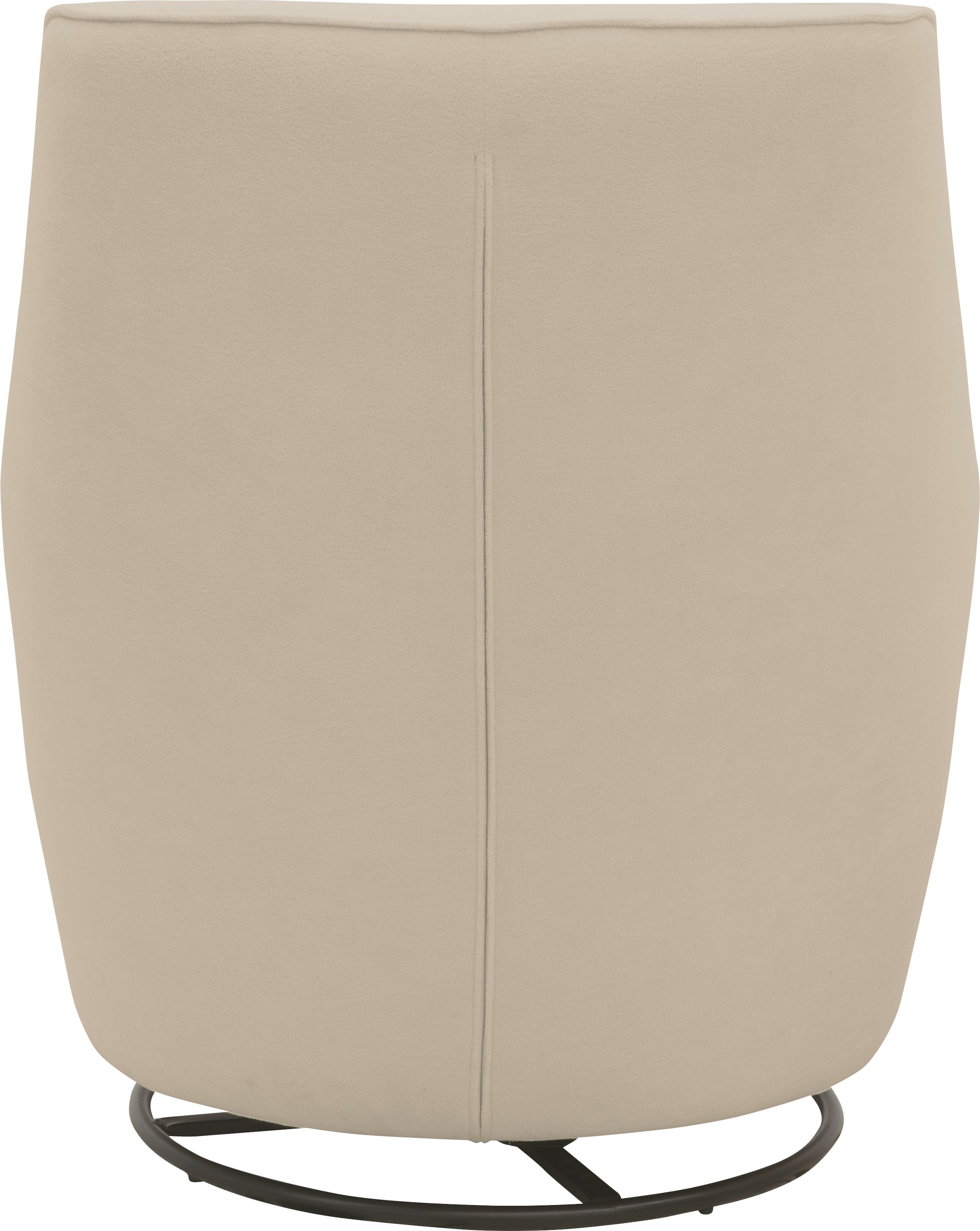 INOSIGN Drehsessel »HETTY, Drehsessel mit Wippfunktion, Lese-Sessel in Cord und Microfaser«, (1 St.), mit Federkern, auch im Set mit passendem Hocker