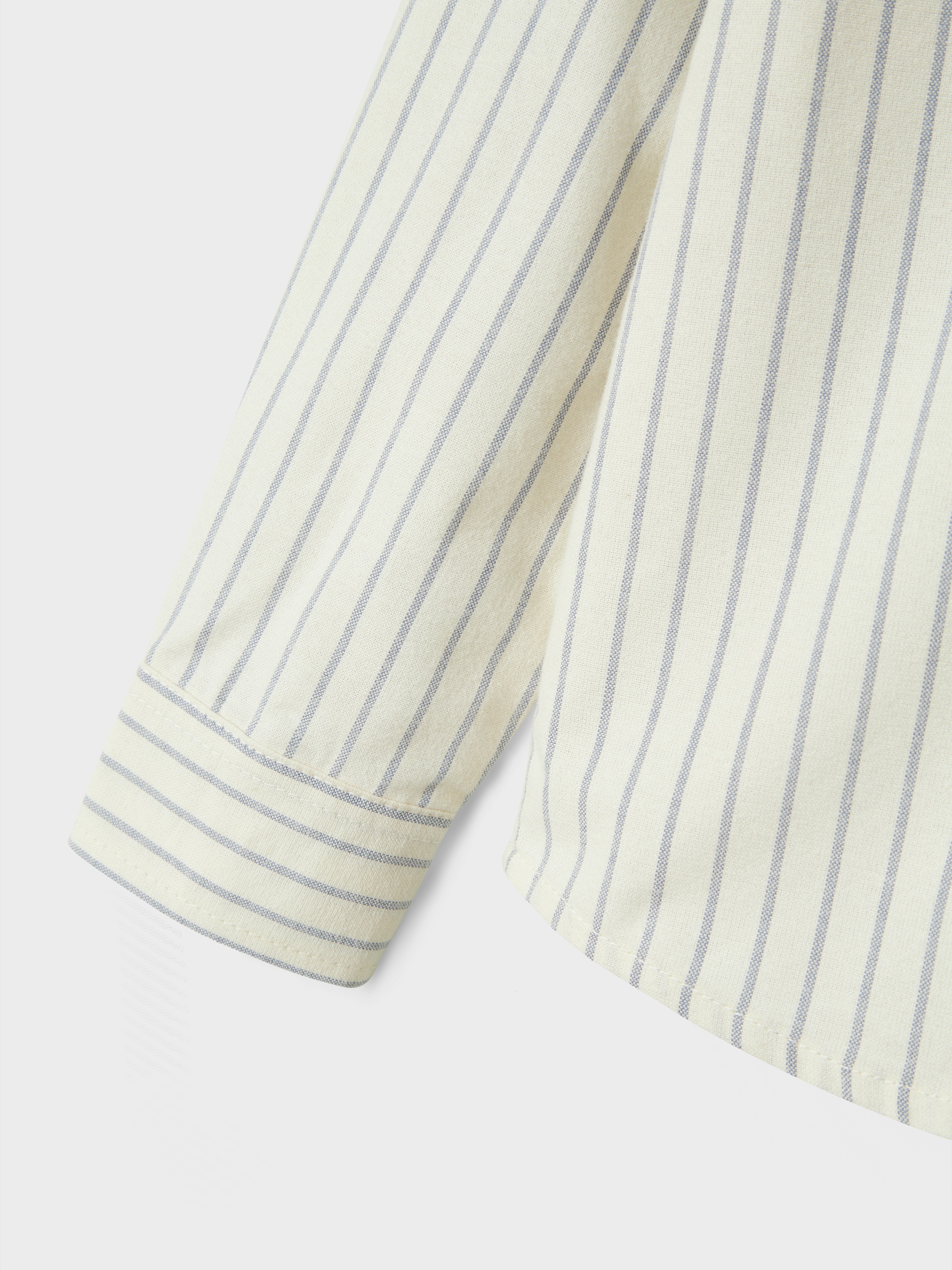 Name It Langarmhemd »NKMNEWSA für Jungen mit Knopfleiste und Baumwollkomfort«, unifarben, casual, regular fit, Baumwolle, Hemdkragen
