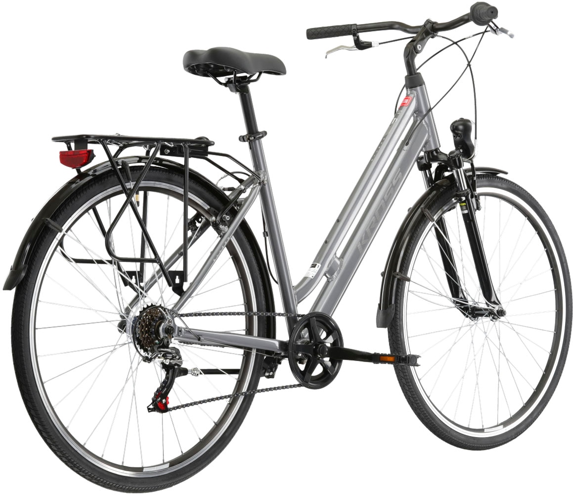 Kross Cityrad »Sentio 1.0«, 6 Gang, Shimano, TOURNEY TZ500 Schaltwerk, Kettenschaltung