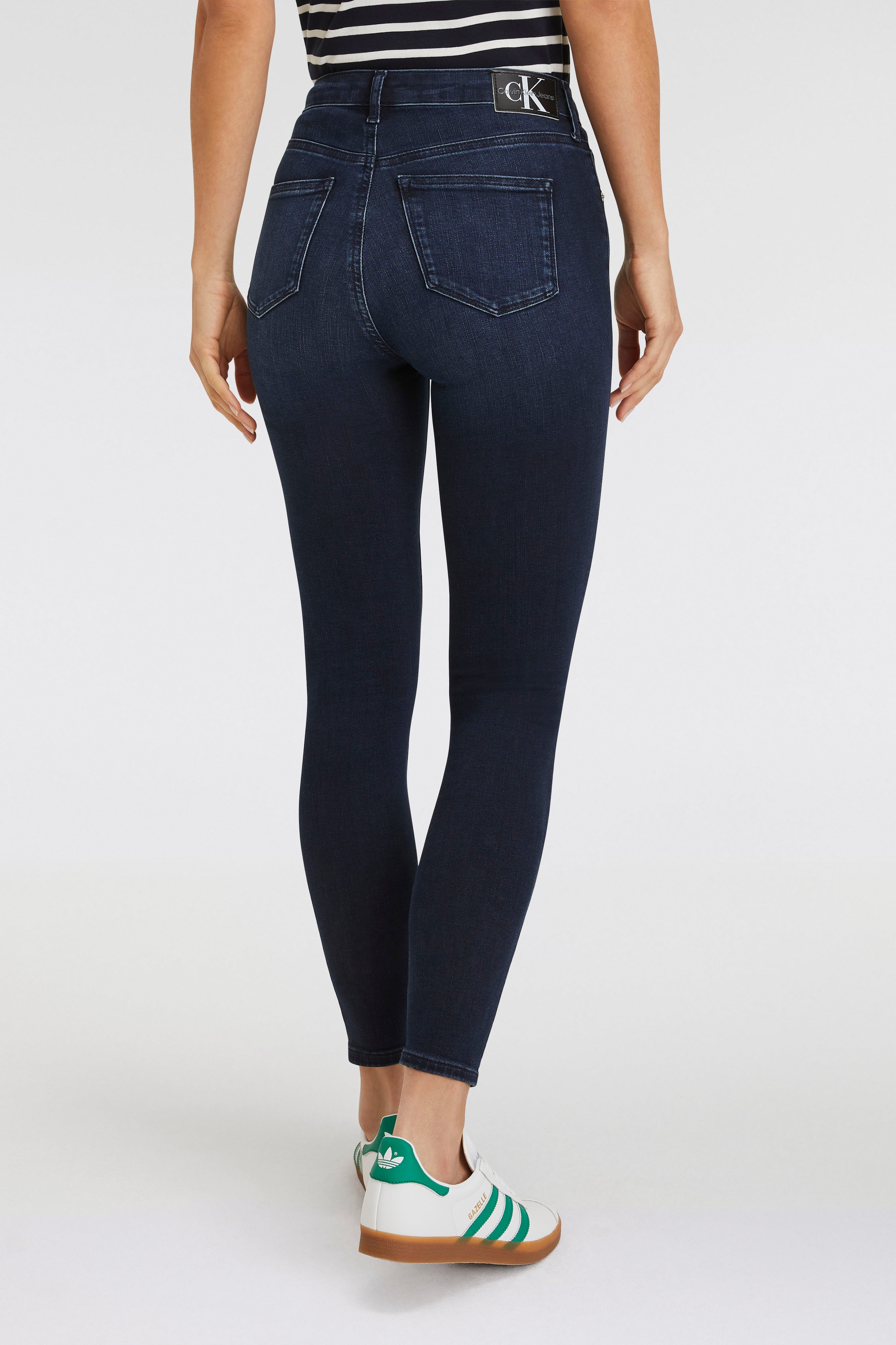 Calvin Klein Jeans Skinny-fit-Jeans »HIGH RISE SUPER SKINNY ANKLE«