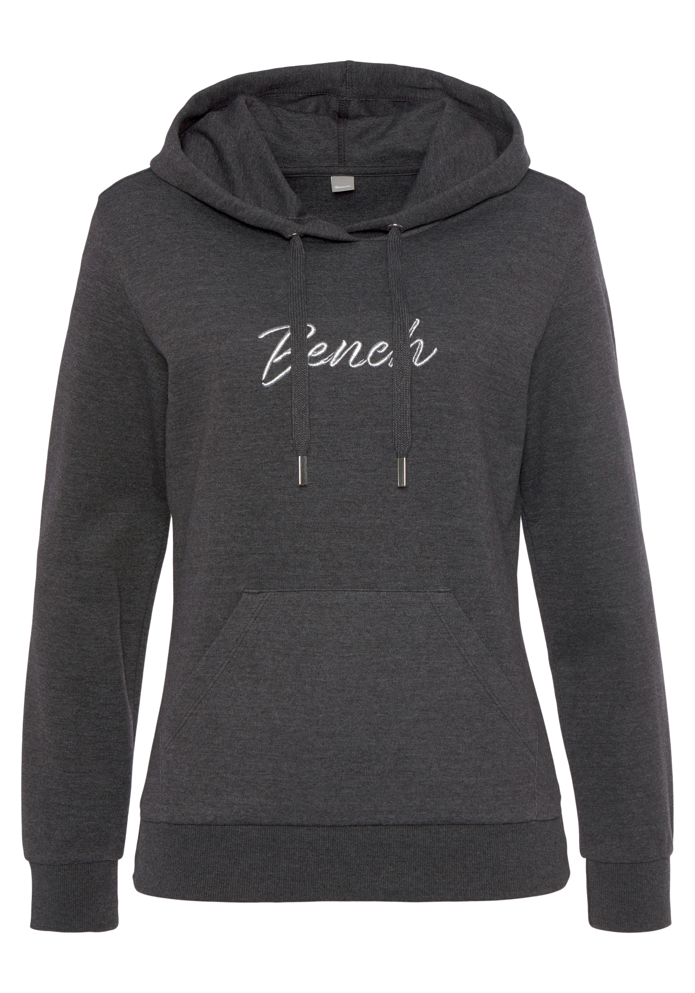 Bench. Loungewear Kapuzensweatshirt »-Lounge Hoodie-«, mit glänzender Logostickerei, Loungewear, Loungeanzug