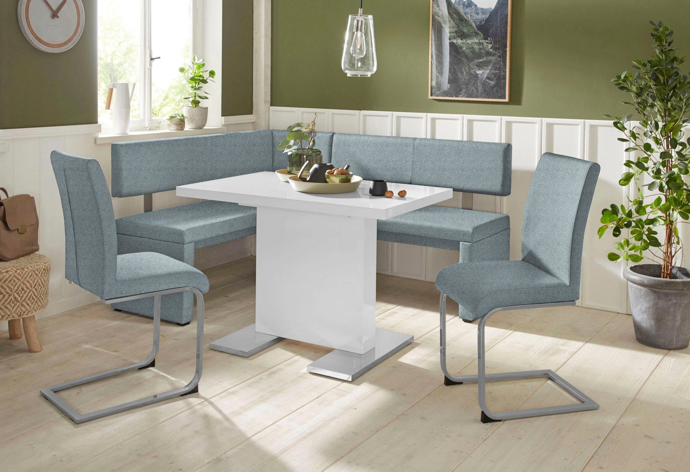 Home affaire Eckbank "Charissa" in 3 Größen, verschiedene Qualitäten günstig online kaufen