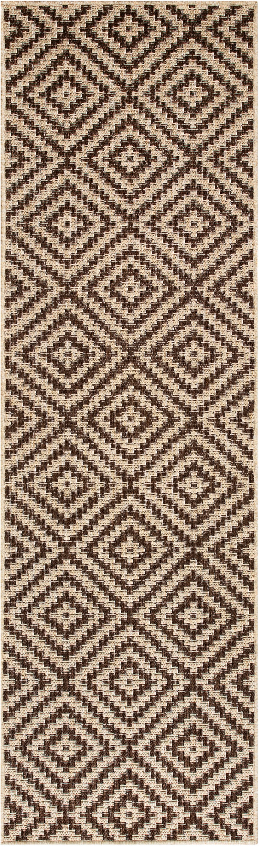 my home Teppich »Cordoba auch als Läufer erhältlich«, rechteckig, 3 mm Höhe, In- und Outdoor geeignet, Sisal-Optik, Wetterfest & UV-beständig, Boho