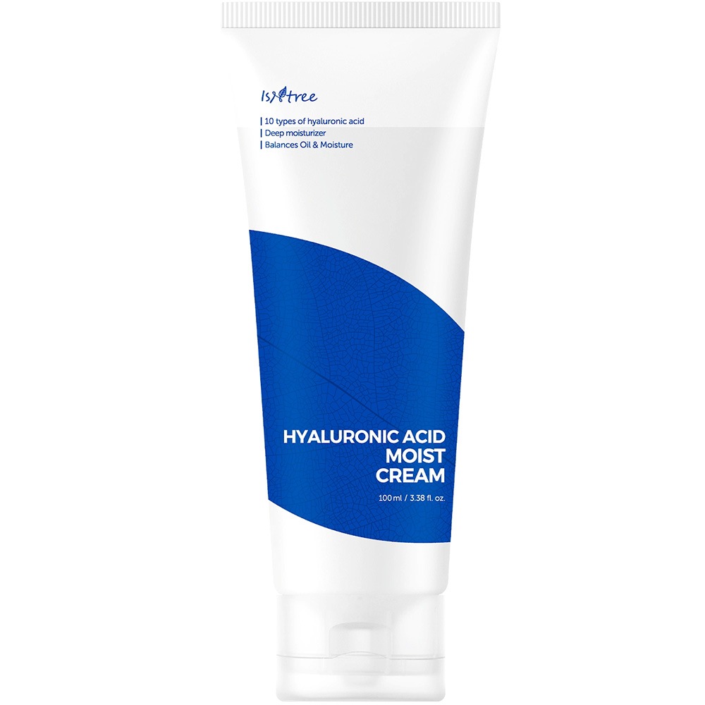 Isntree Feuchtigkeitscreme »Isntree Hyaluronic Acid Moist Cream« 5 verschieden Hyaluronsäure Typen für intensive Feuchtigkeitsversorung
