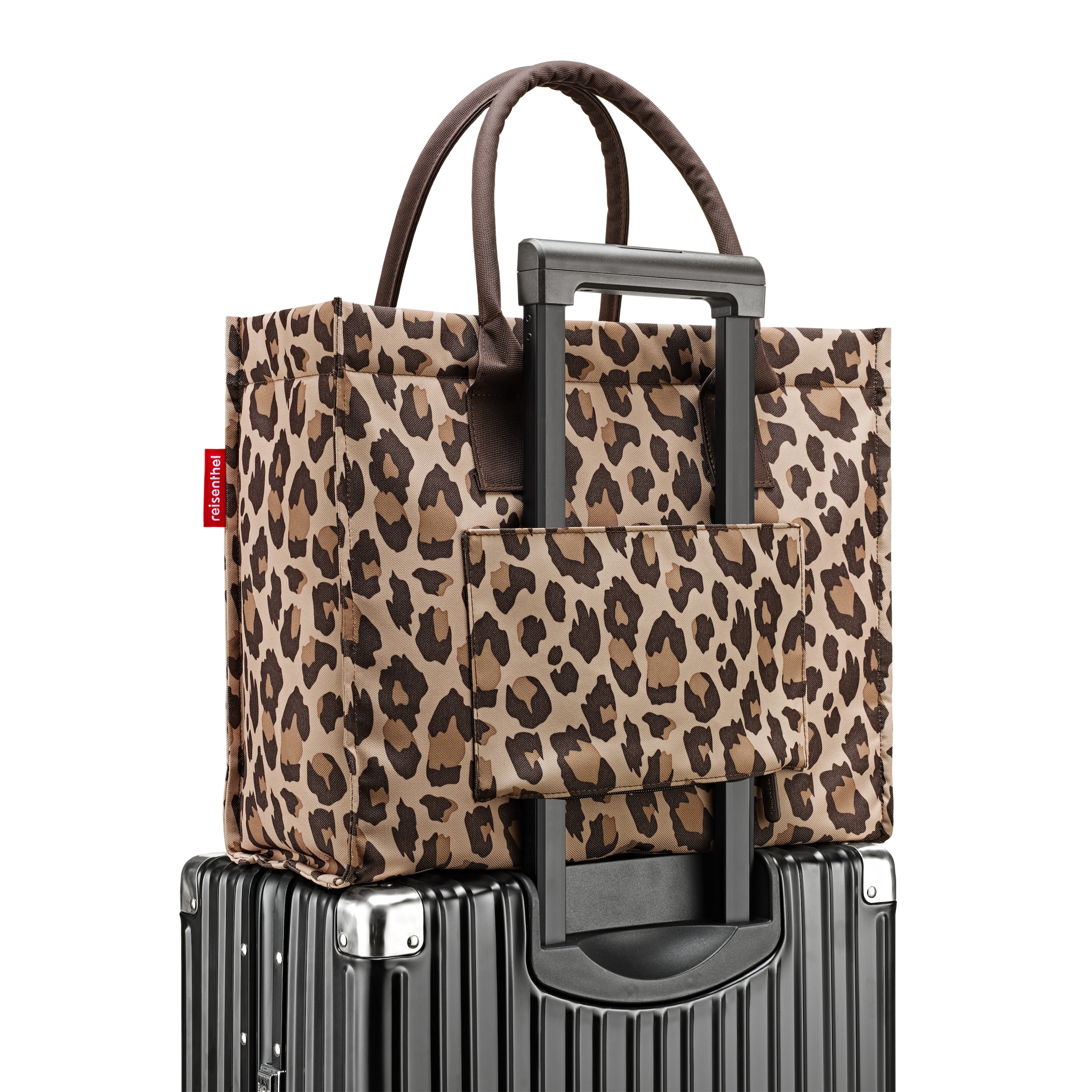 REISENTHEL® Einkaufsshopper »daily shopper business« Notebooksteckfach (17"), Trolley-Aufsteckfunktion, Boden hochklappbar