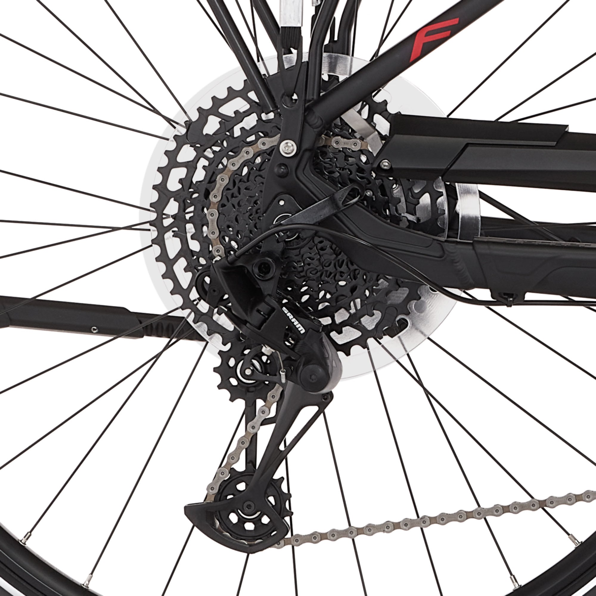 FISCHER Fahrrad E-Bike, 12 Gang, SRAM, Schaltwerk SX EAGLE