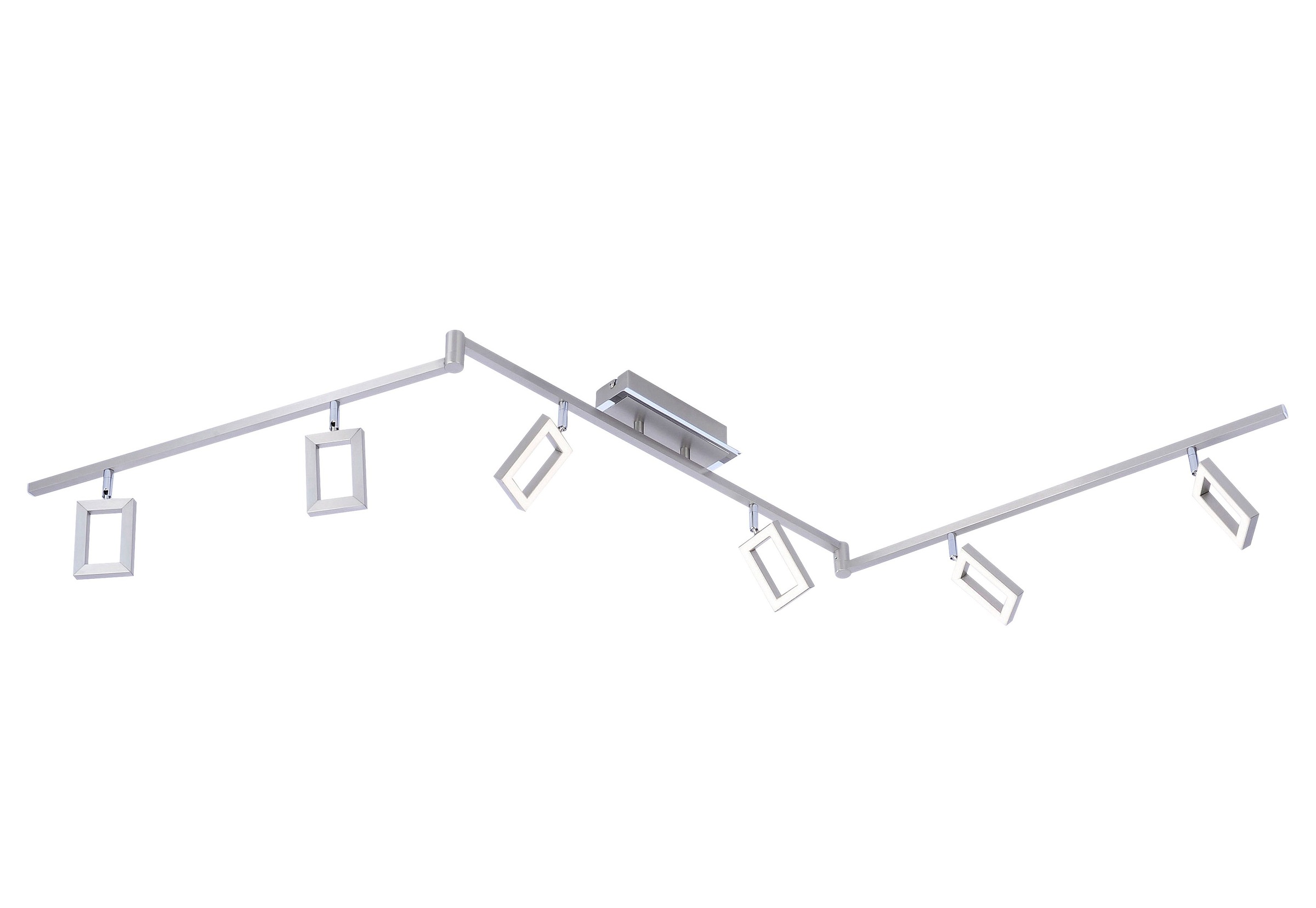 Paul Neuhaus Deckenleuchte »INIGO«, 6 flammig, Leuchtmittel LED-Board   LED günstig online kaufen