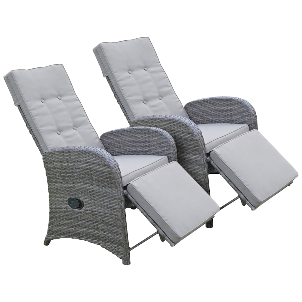 Garden Pleasure Loungesessel »SALERNO«, (Set, 2 St.)