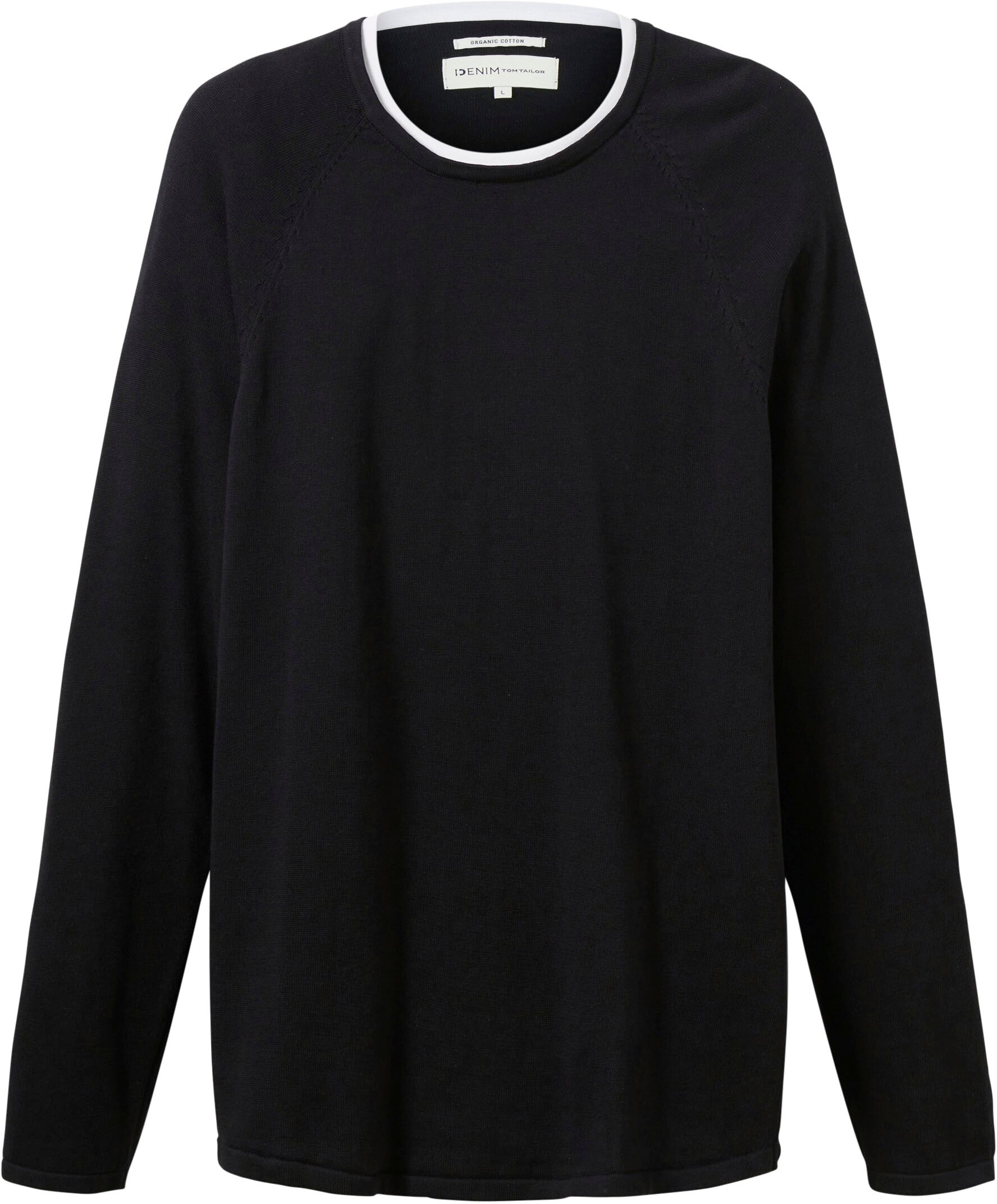 TOM TAILOR Denim Strickpullover »Tom Tailor Denim Herren Rundhalspullover«