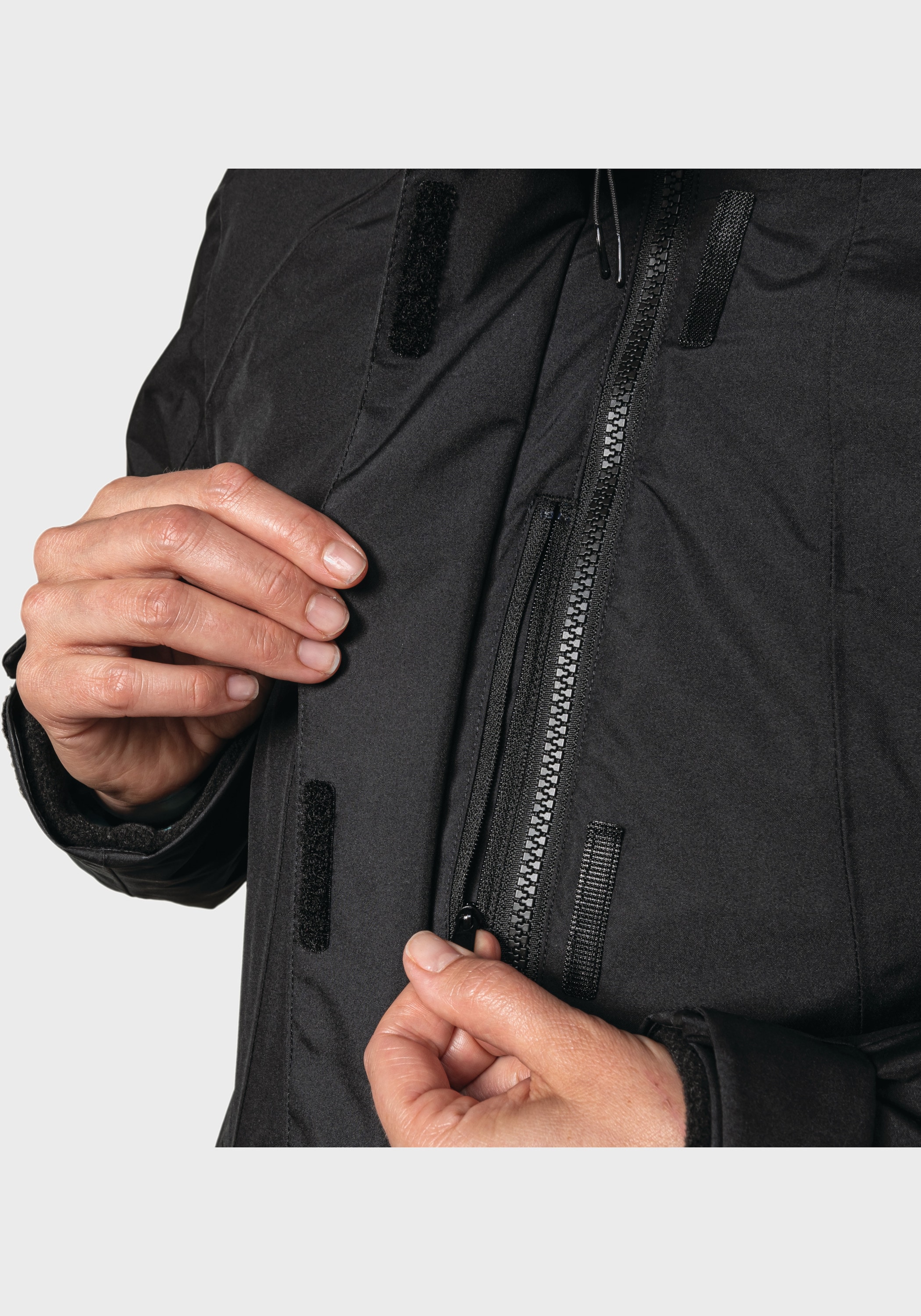 Schöffel Doppeljacke »3in1 Jacket Partinello L«, mit Kapuze