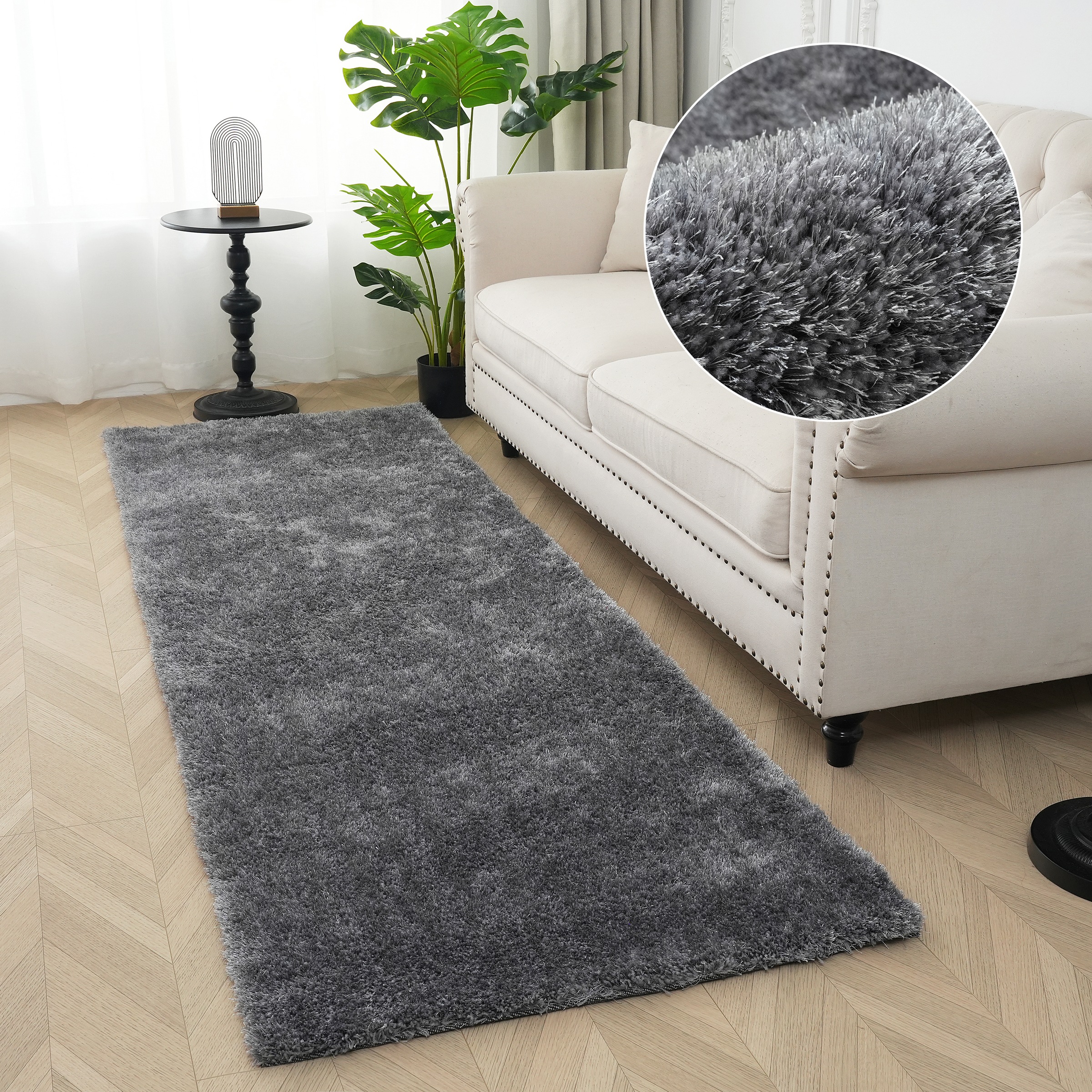 Bruno Banani Hochflor-Läufer "Dana Teppich, Kundenliebling" rechteckig 30 m günstig online kaufen