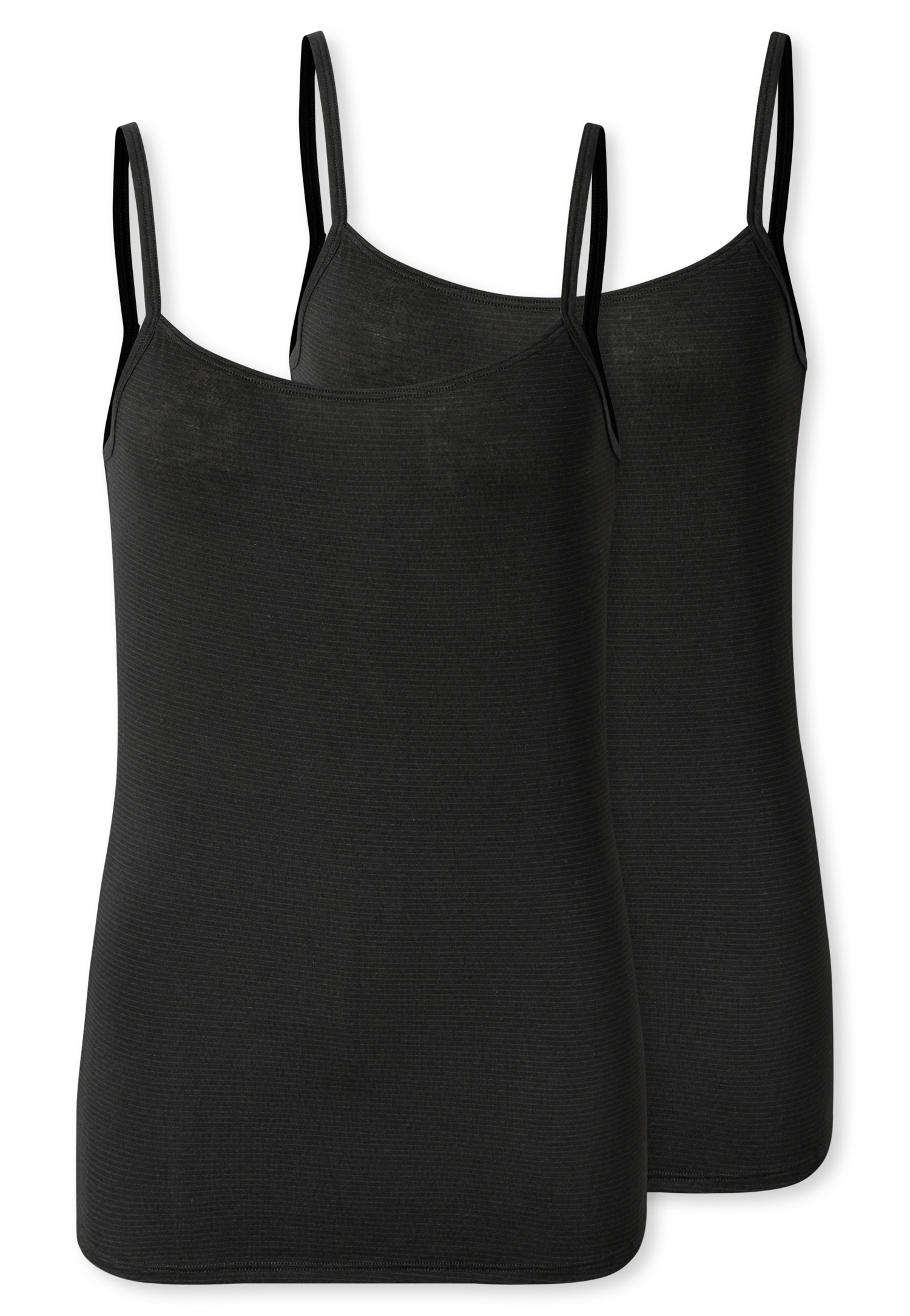 Schiesser Unterhemd »Modal Essentials« Single Jersey, schmale Träger, feine Streifen